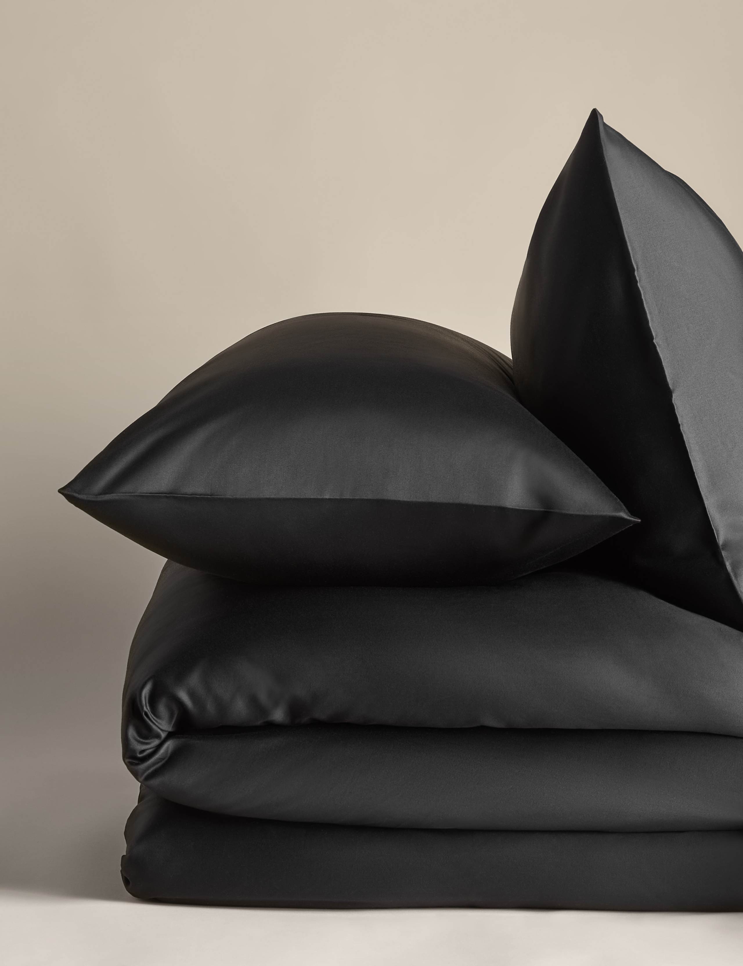 500 Thread Count Pure Cotton Sateen Bedding Set 2 of 5