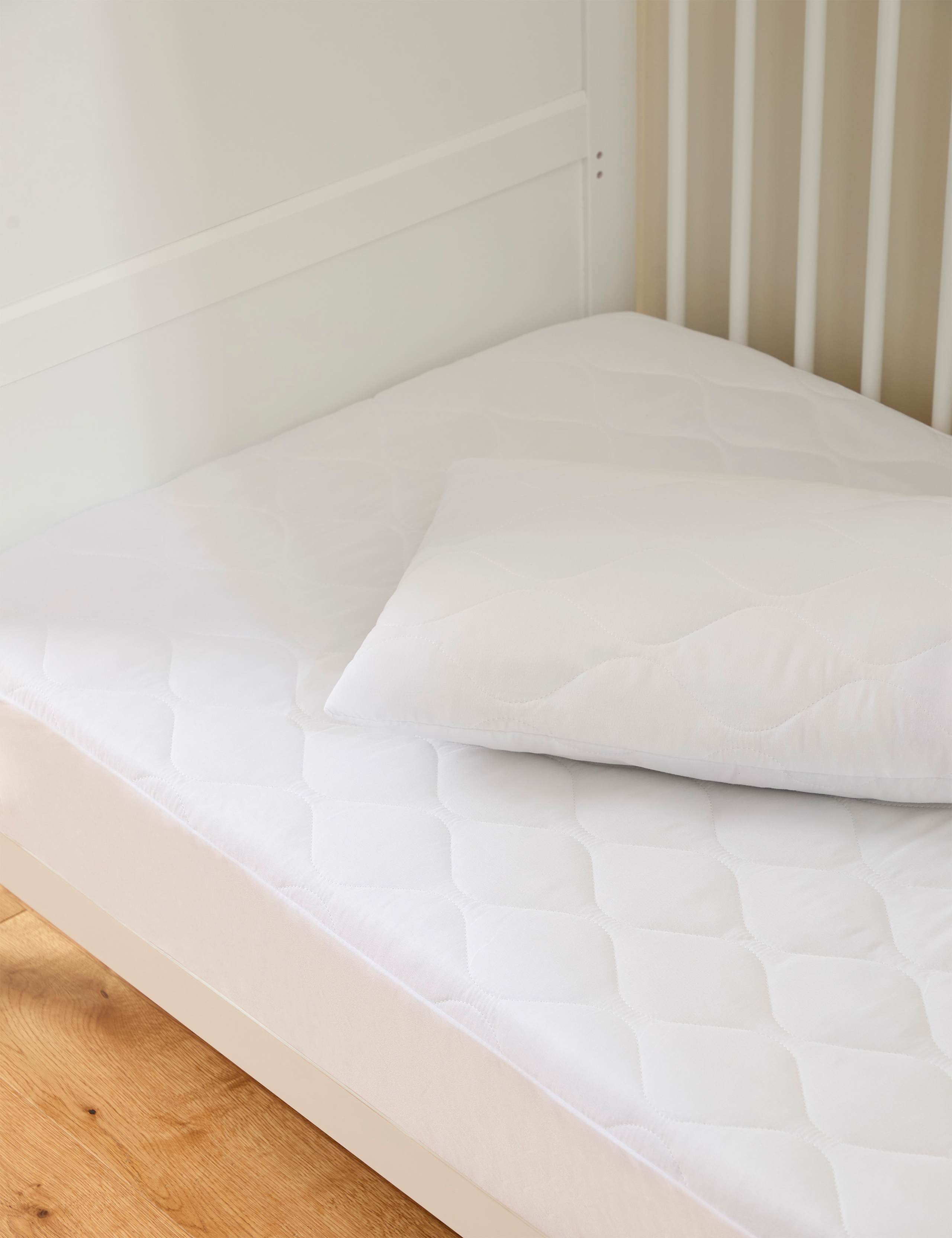 Waterproof Cot Bed Mattress & Pillow Protector Set 3 of 3