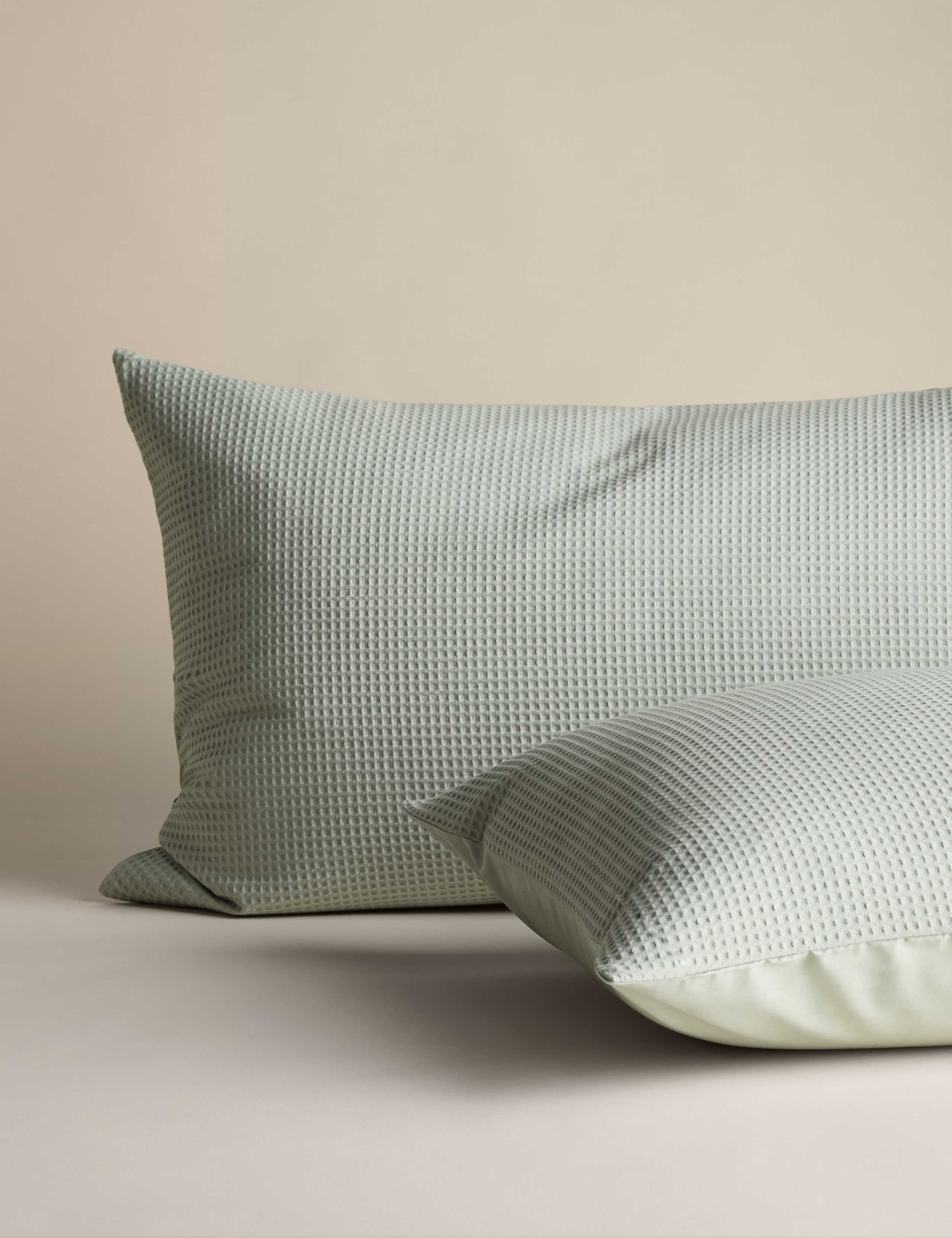 Pure Cotton Waffle Bedding Set 3 of 6