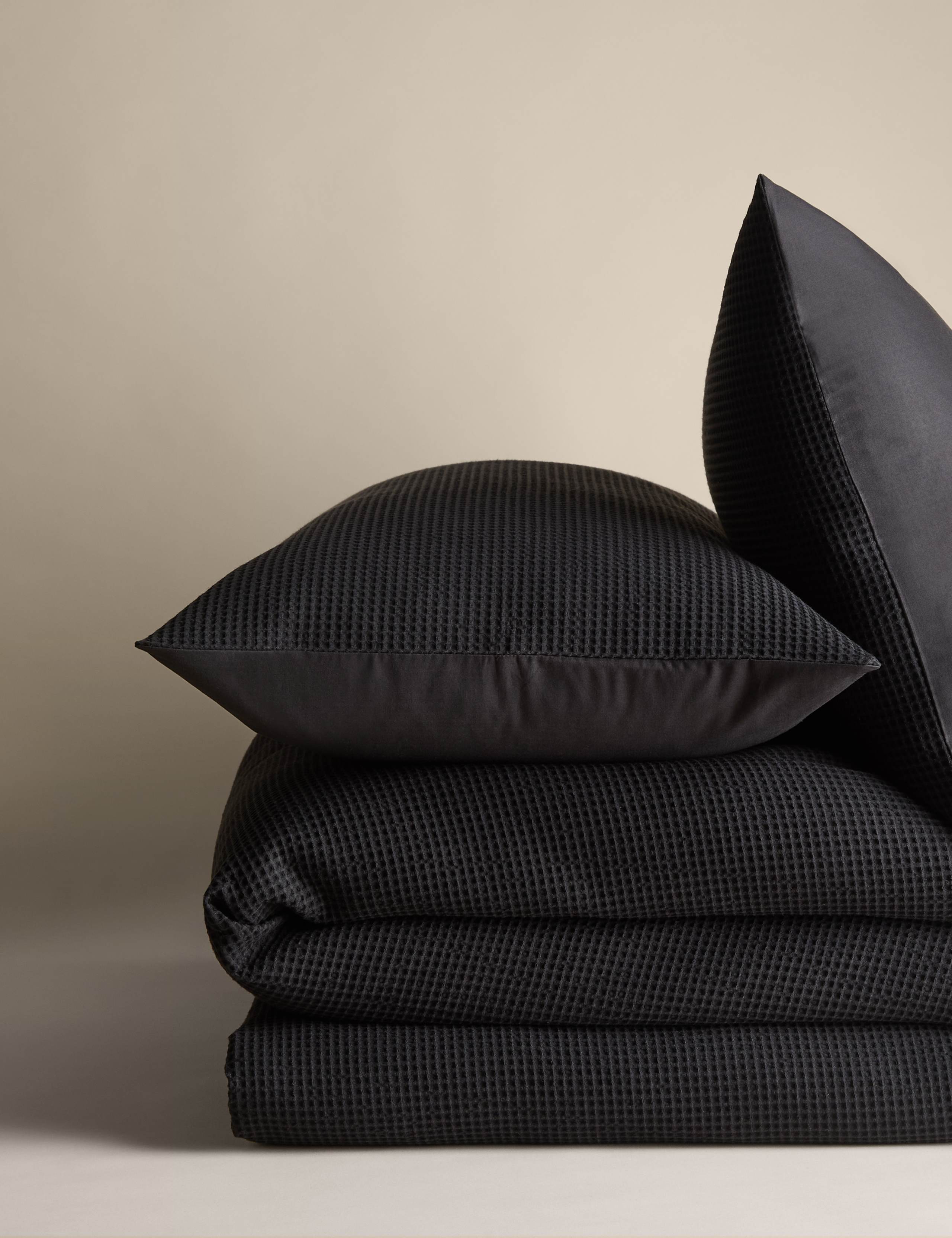 Pure Cotton Waffle Bedding Set 2 of 6