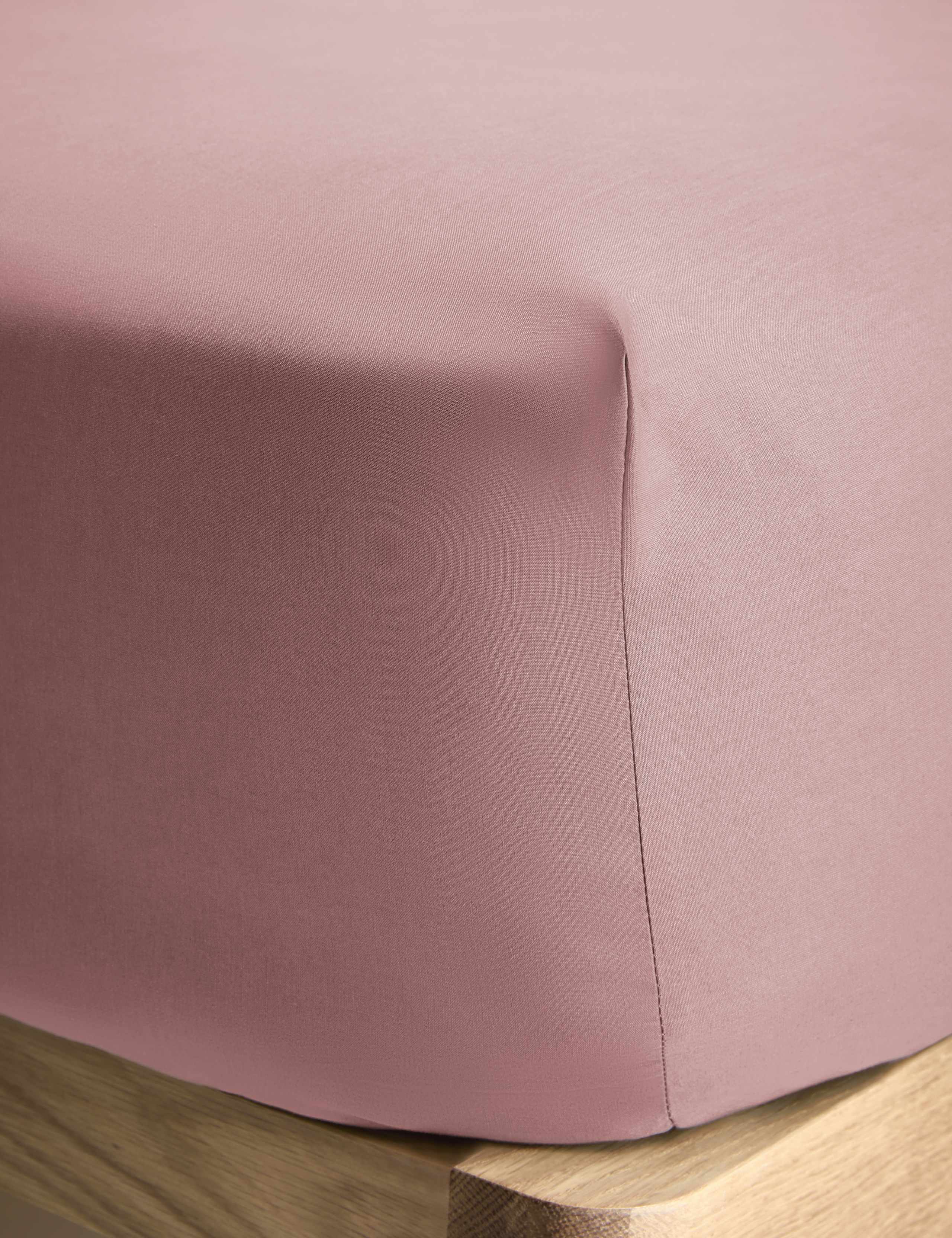 Cotton Rich Extra Deep Fitted Sheet 2 of 3