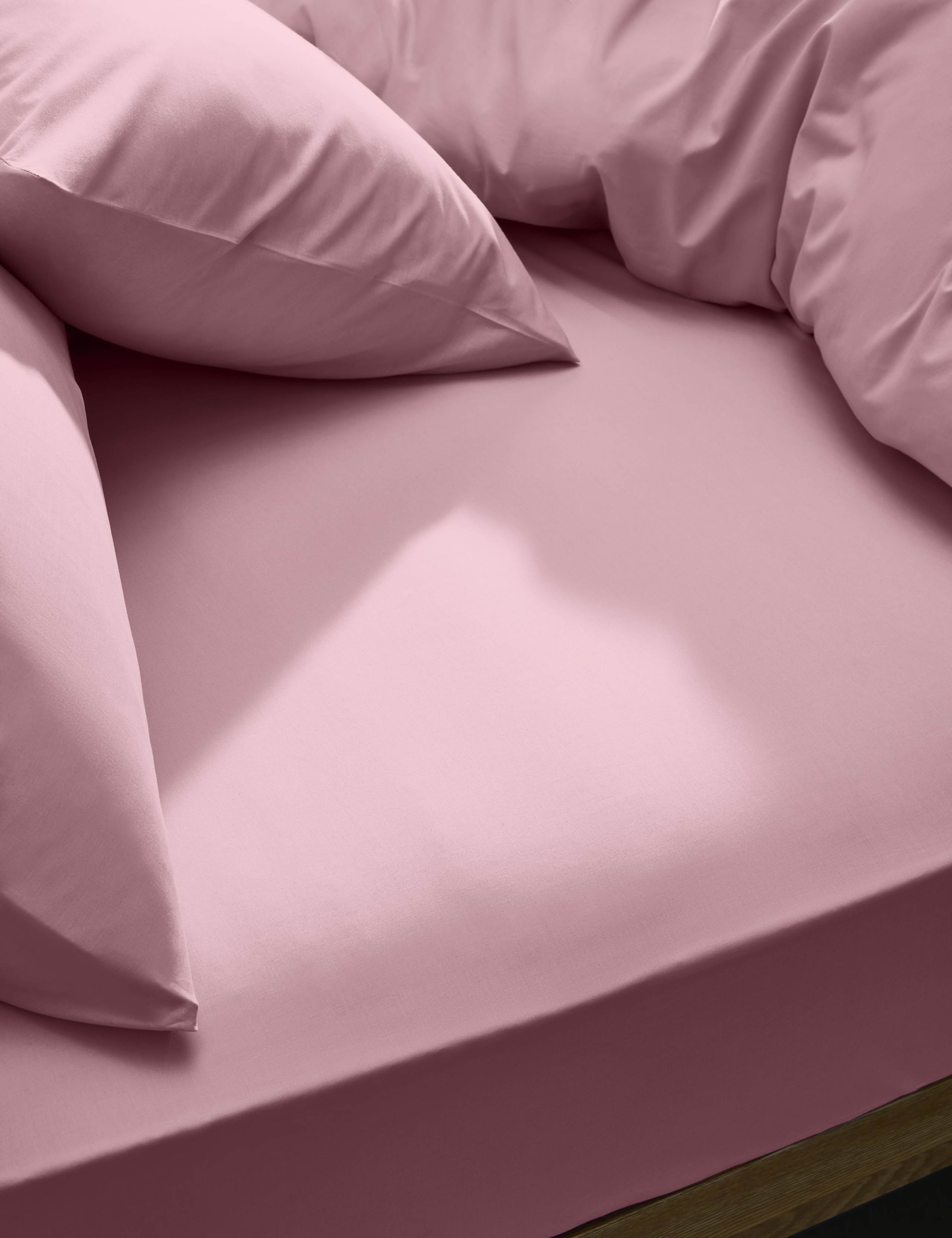 Cotton Rich Extra Deep Fitted Sheet 1 of 3