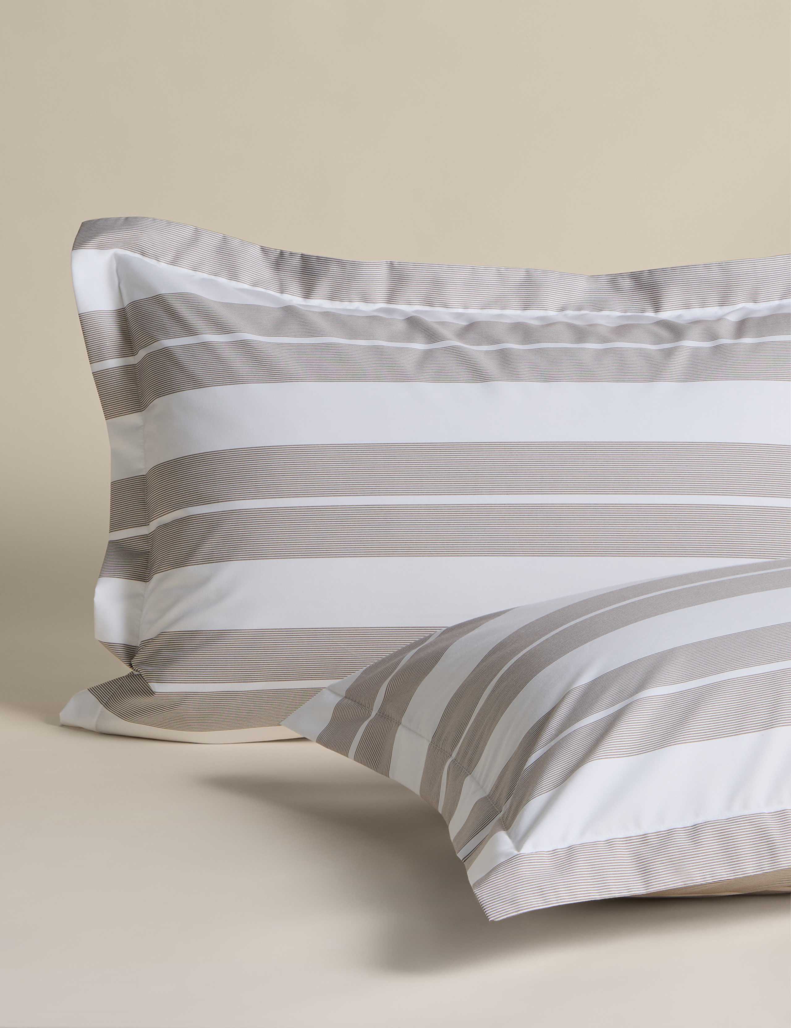 Egyptian Cotton Wide Stripe Printed Bedding Set 3 of 6