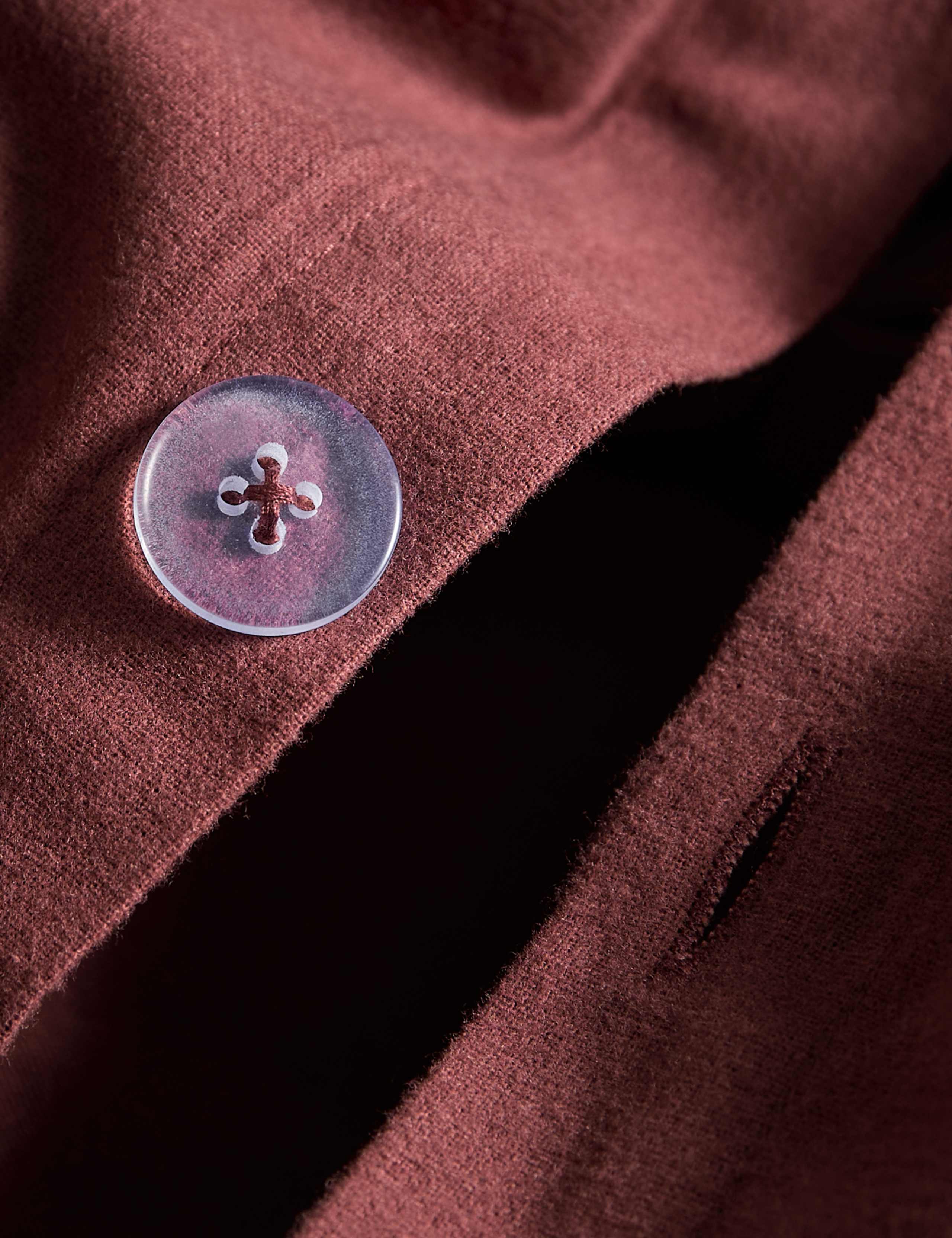 Pure Brushed Cotton Bedding Set 3 of 3