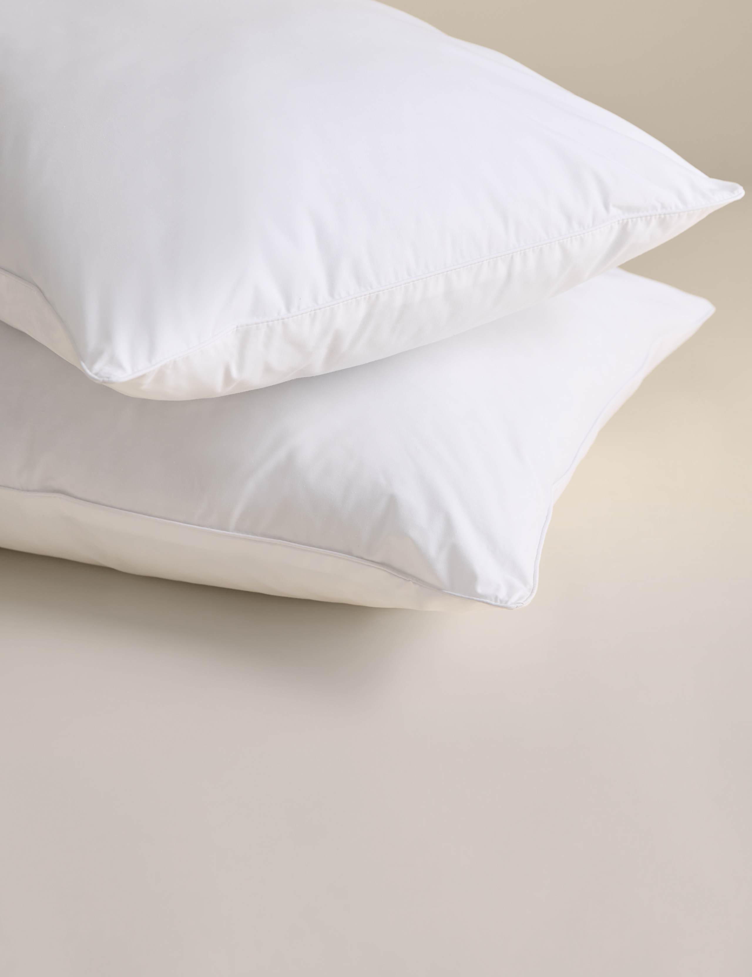 2 Pack Smart Wash & Dry Anti Allergy Medium Pillows 1 of 3