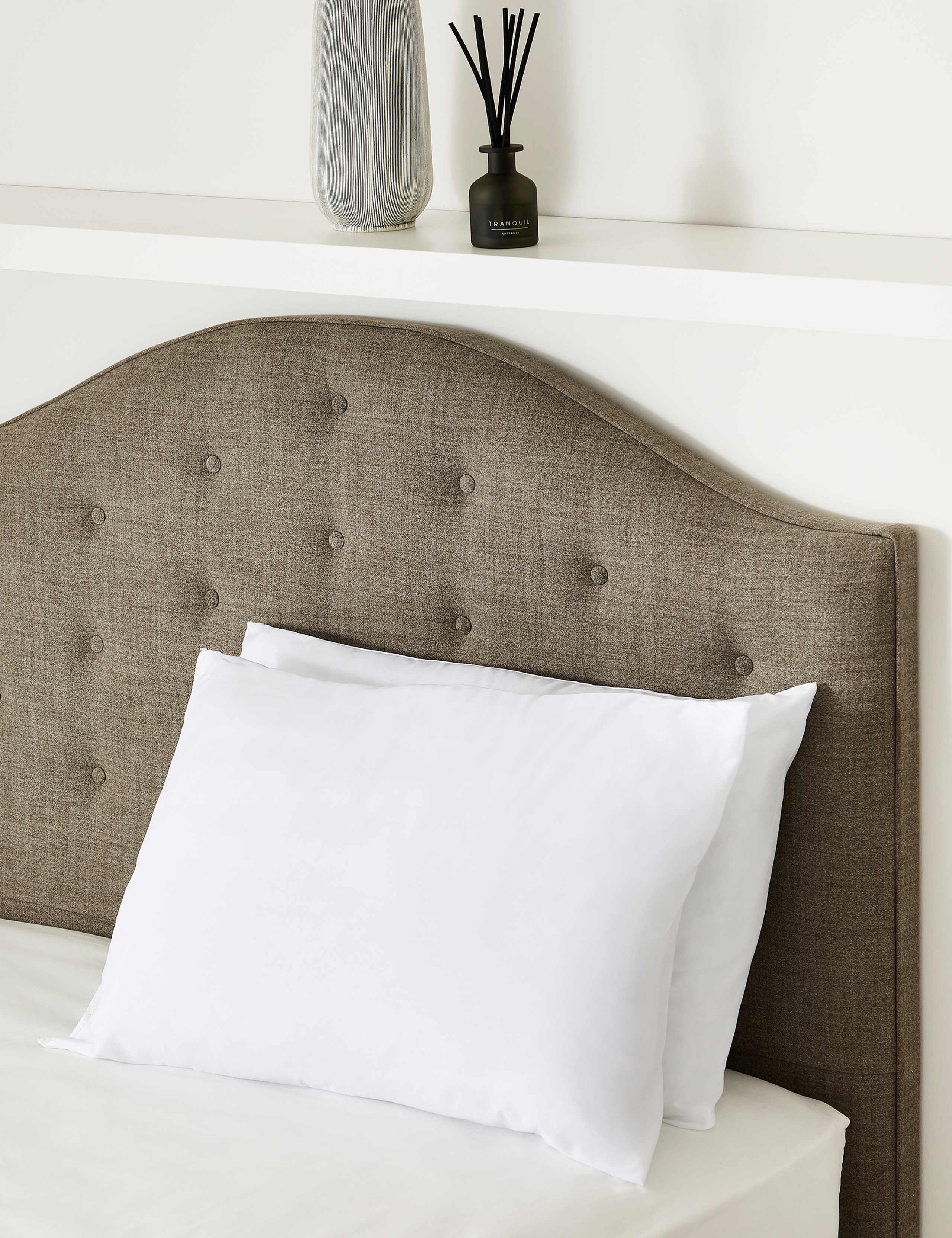 2 Pack Microfibre Medium Pillows 2 of 4