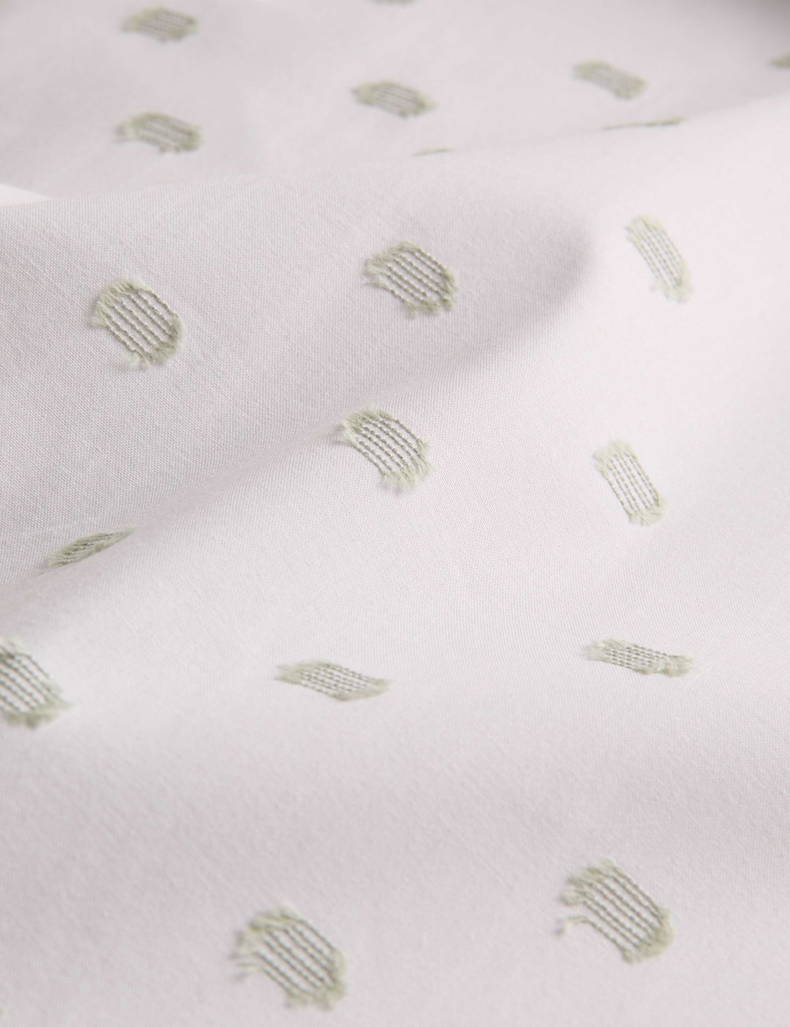 Pure Cotton Spotty Jacquard Bedding Set 4 of 5