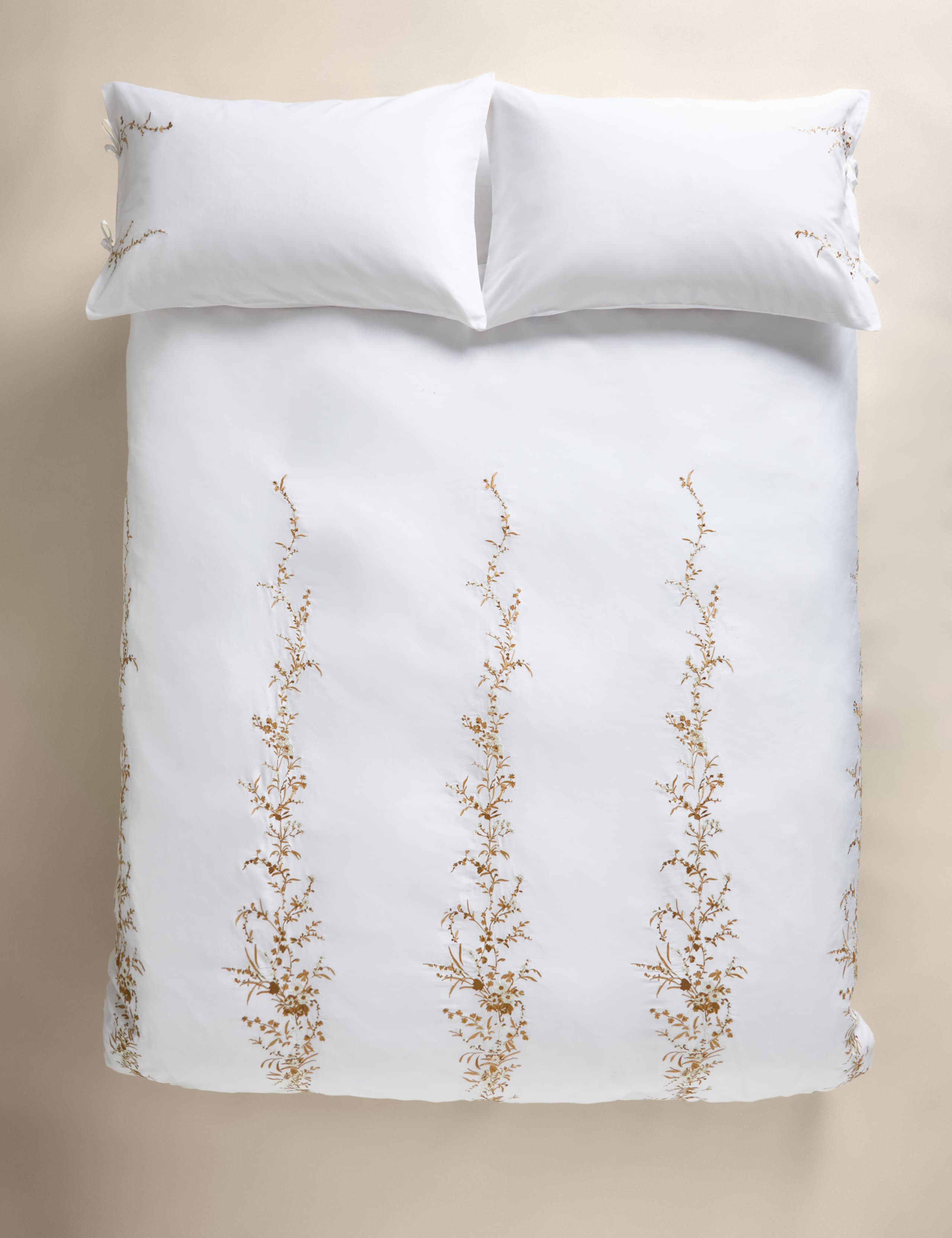 Pure Cotton Tamsin Trailing Blossom Bedding Set 4 of 7