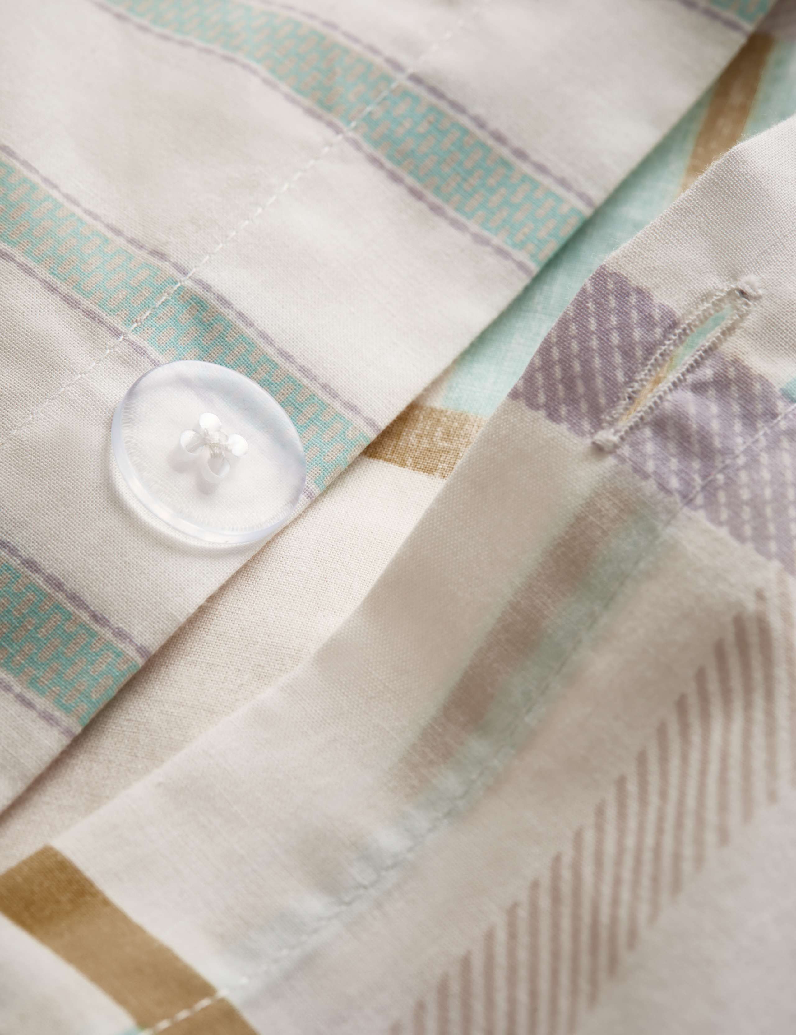 Cotton Rich Ladder Geometric Bedding Set 6 of 7