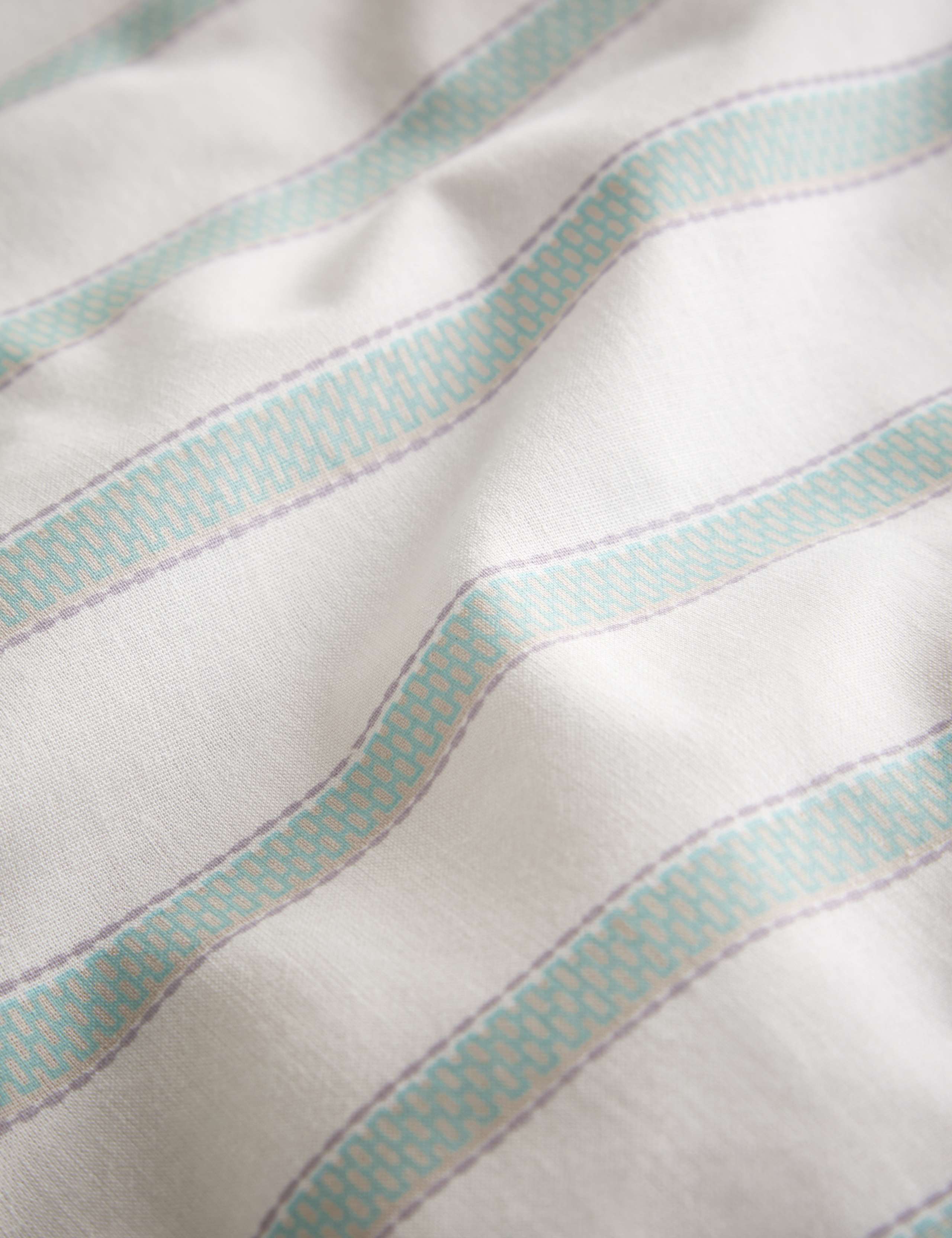 Cotton Rich Ladder Geometric Bedding Set 7 of 7