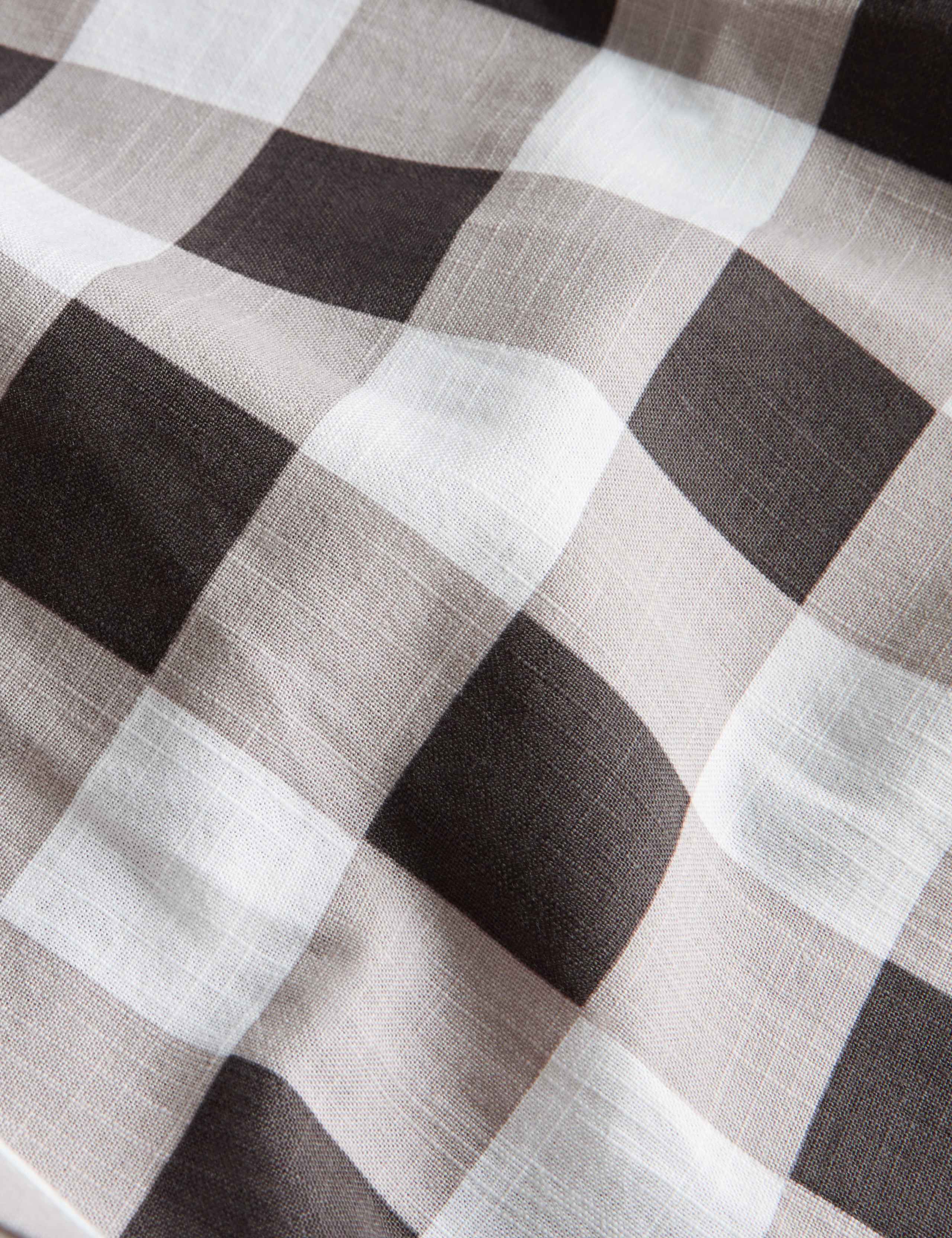 Pure Cotton Gingham Bedding Set 4 of 5