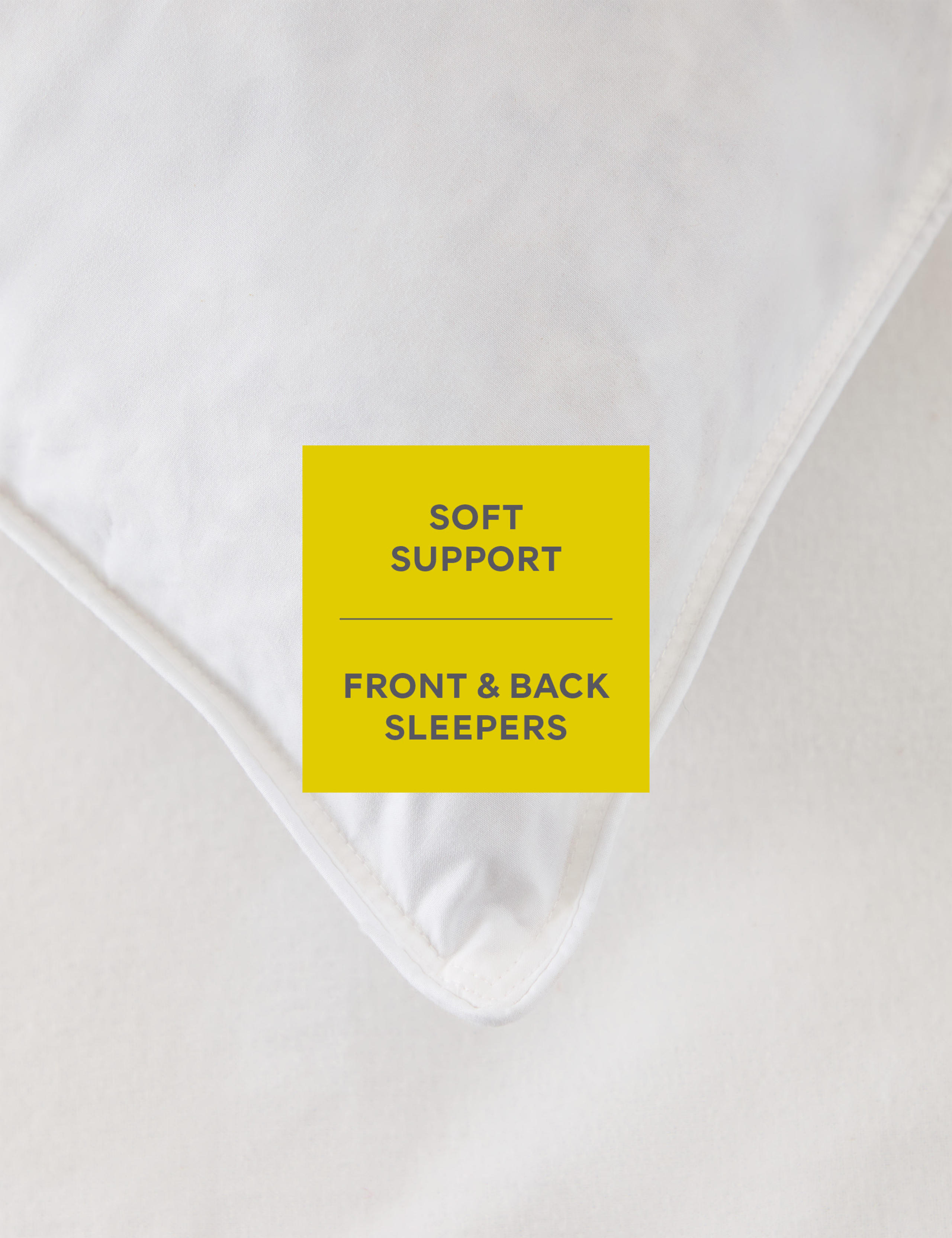 2pk Goose Feather & Down Soft Pillows 2 of 3