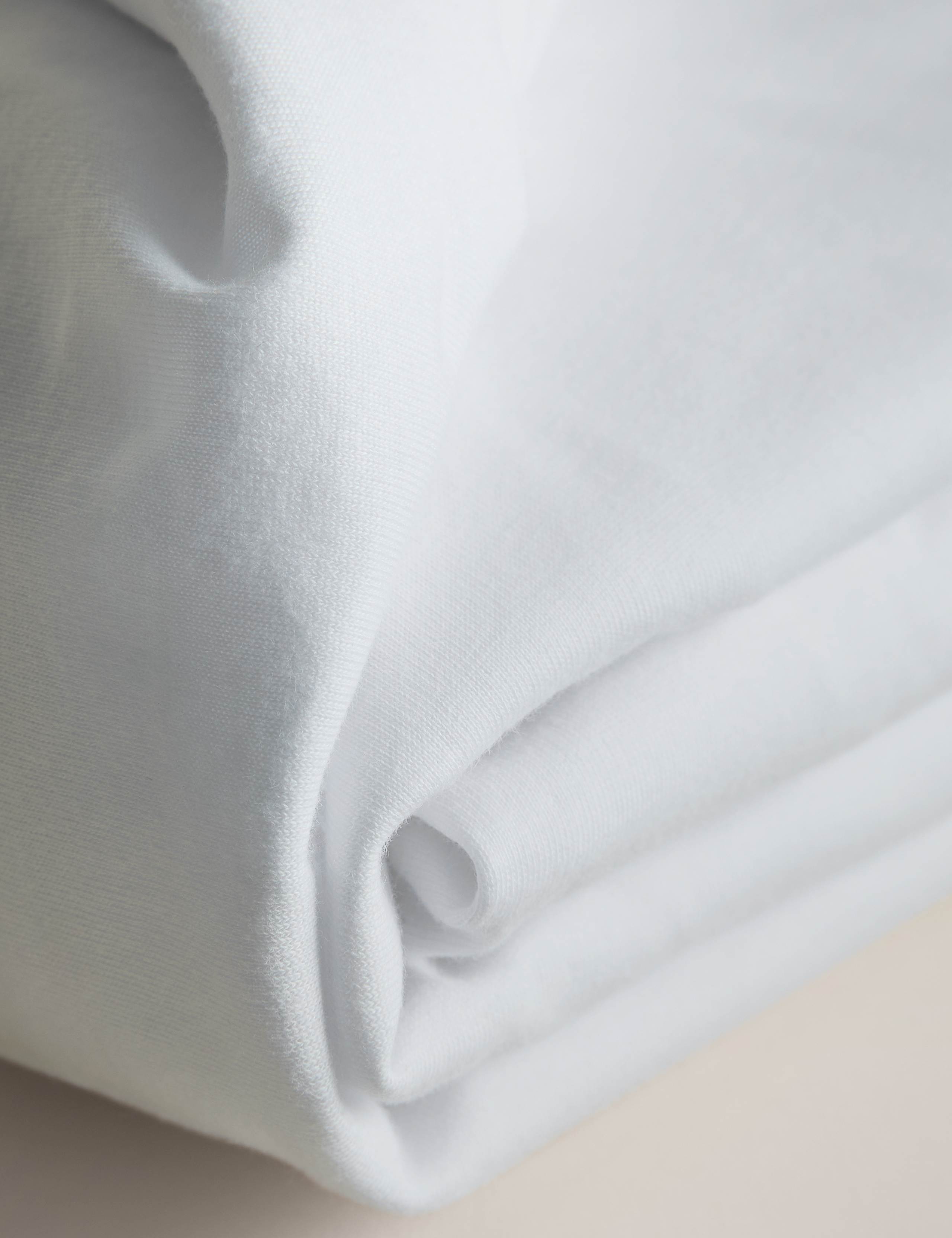 Pure Cotton Jersey Waterproof Mattress Protector 3 of 4