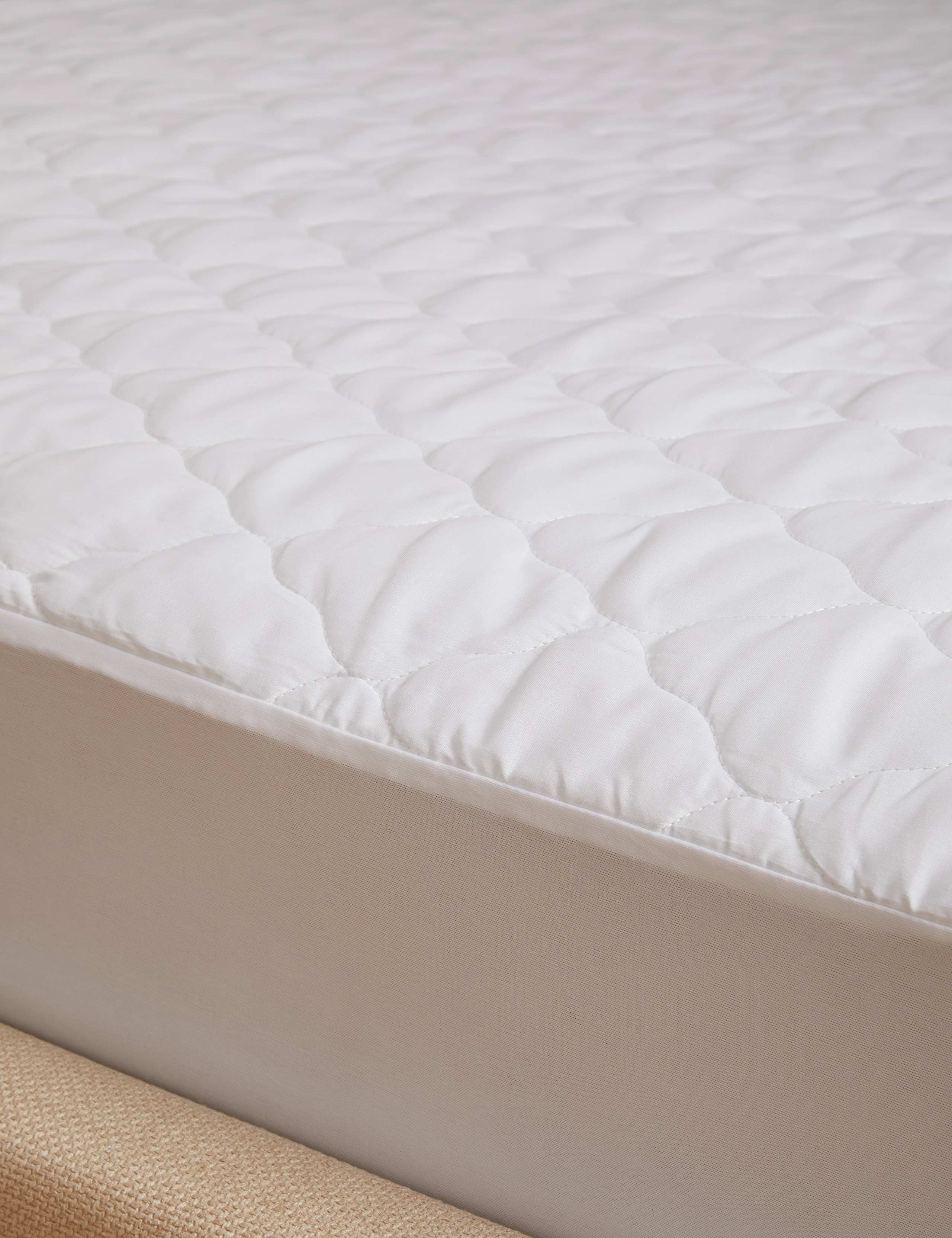 Quilted Waterproof Extra Deep Mattress Protector 2 of 3