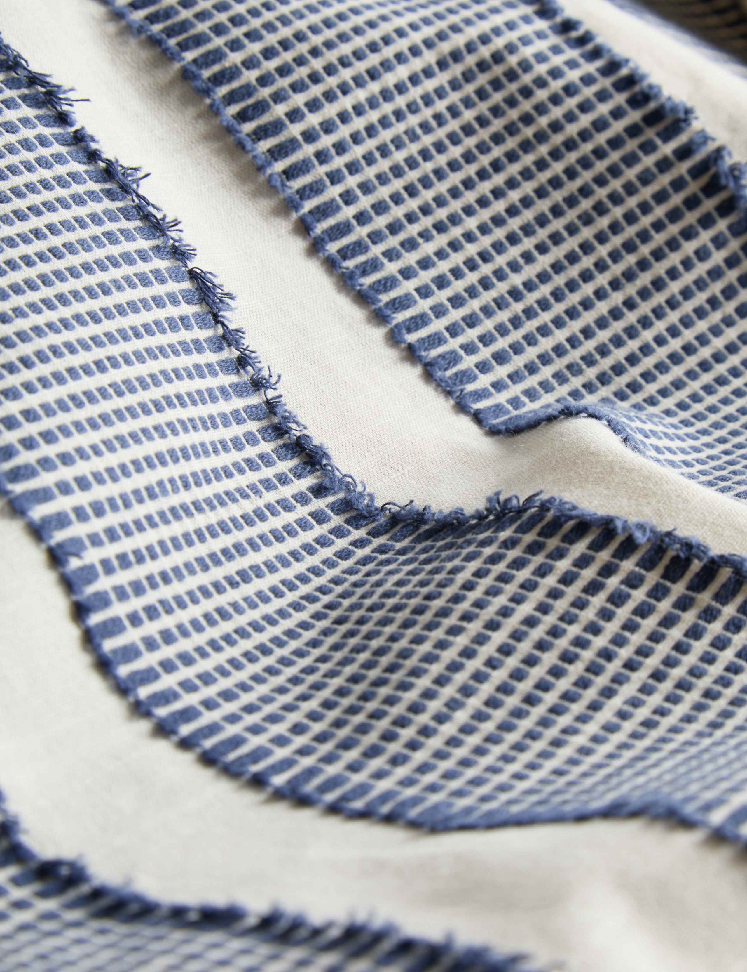 Pure Cotton Tufted Stripe Bedding Set 5 of 6