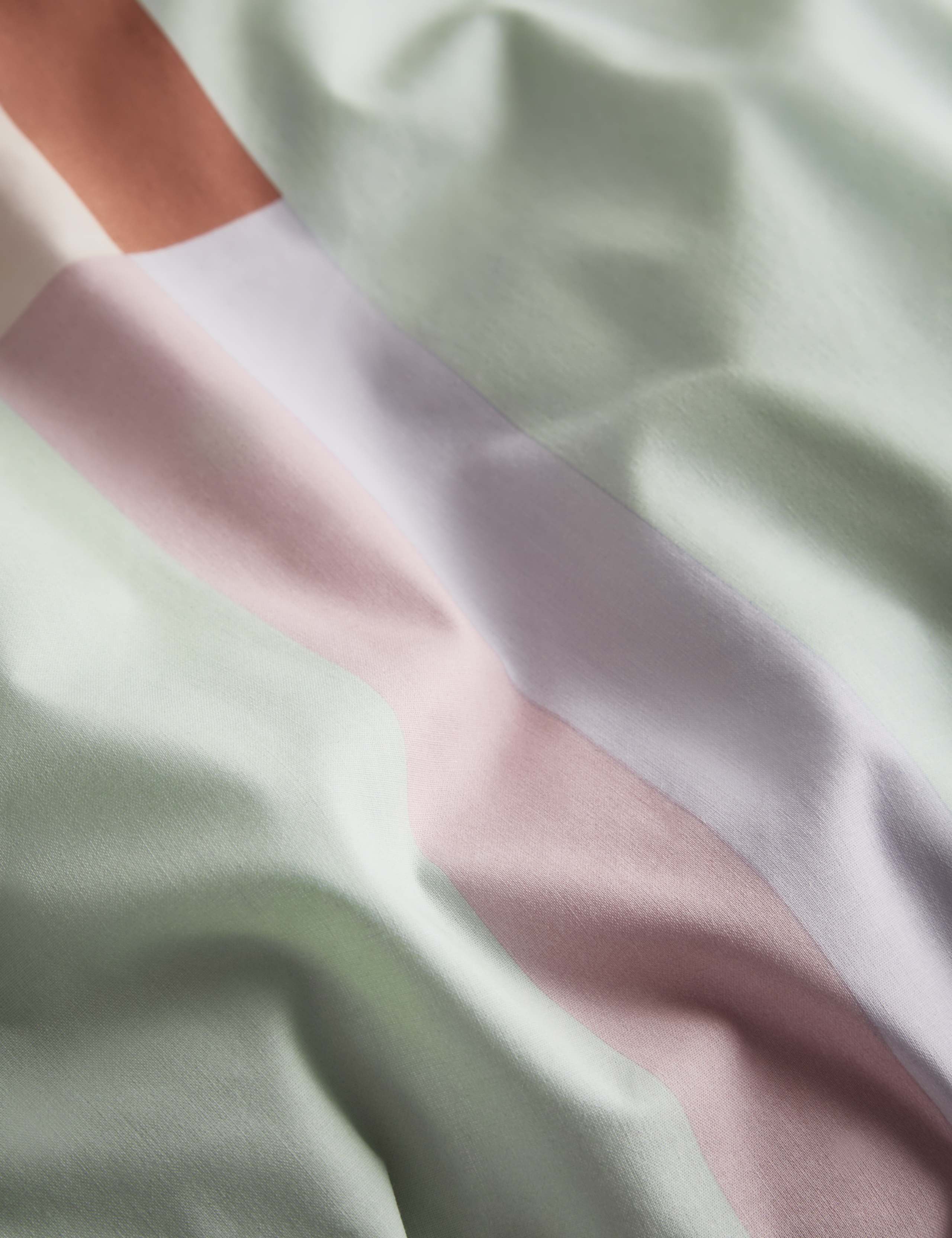 Cotton Rich Striped Bedding Set 7 of 7