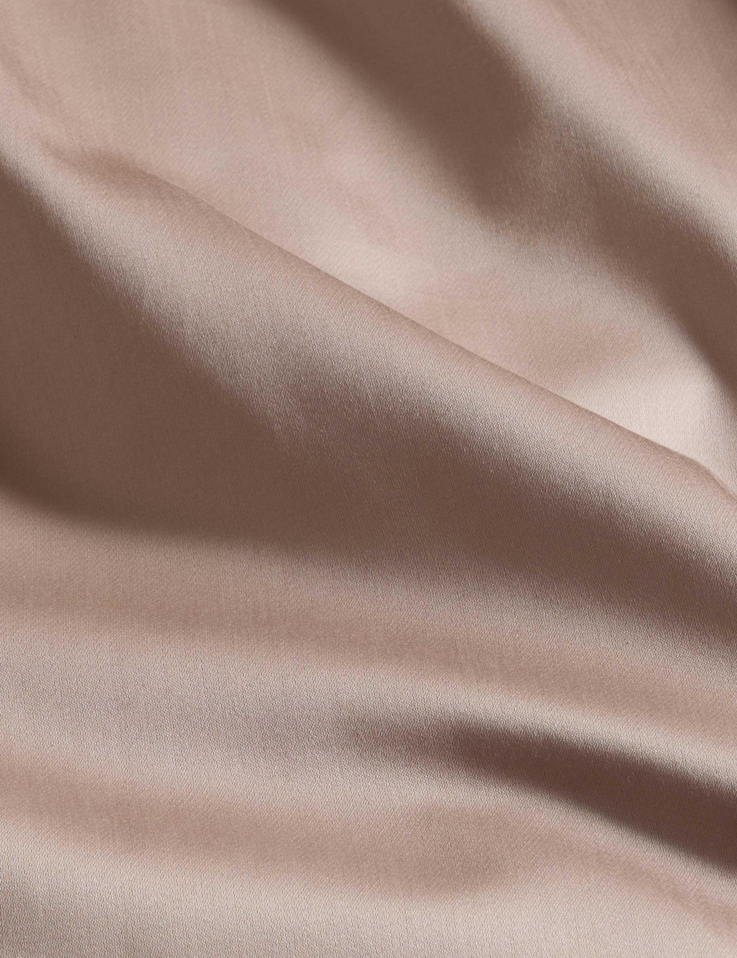 2 Pack Pure Cotton Sateen 400 Thread Count Oxford Pillowcases 2 of 2