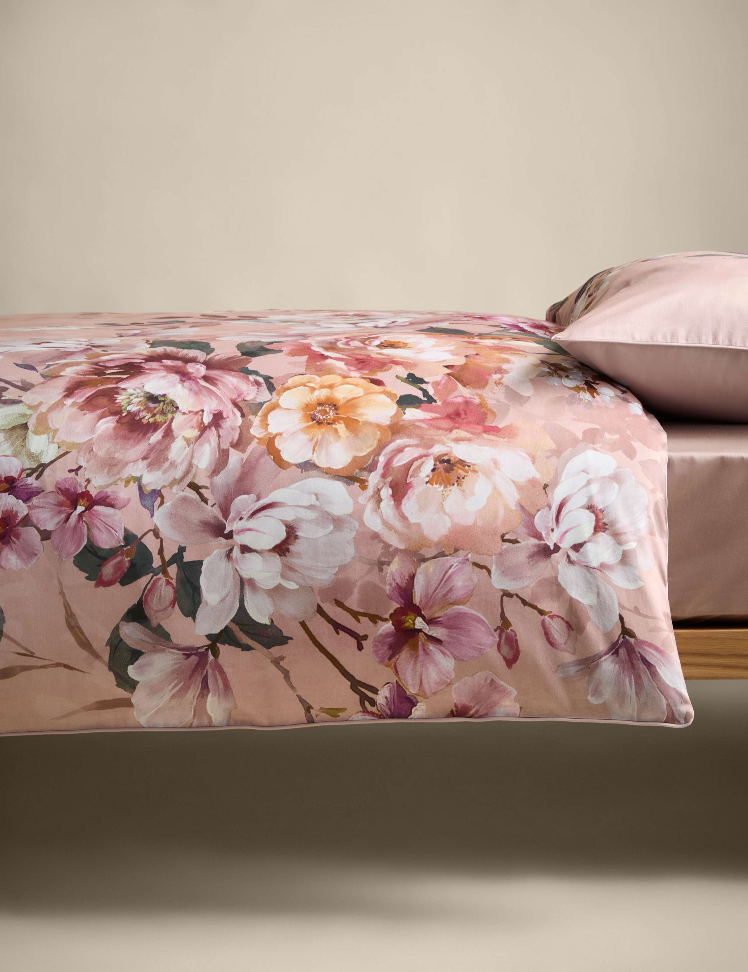 Pure Cotton Adelie Floral Bedding Set 5 of 7