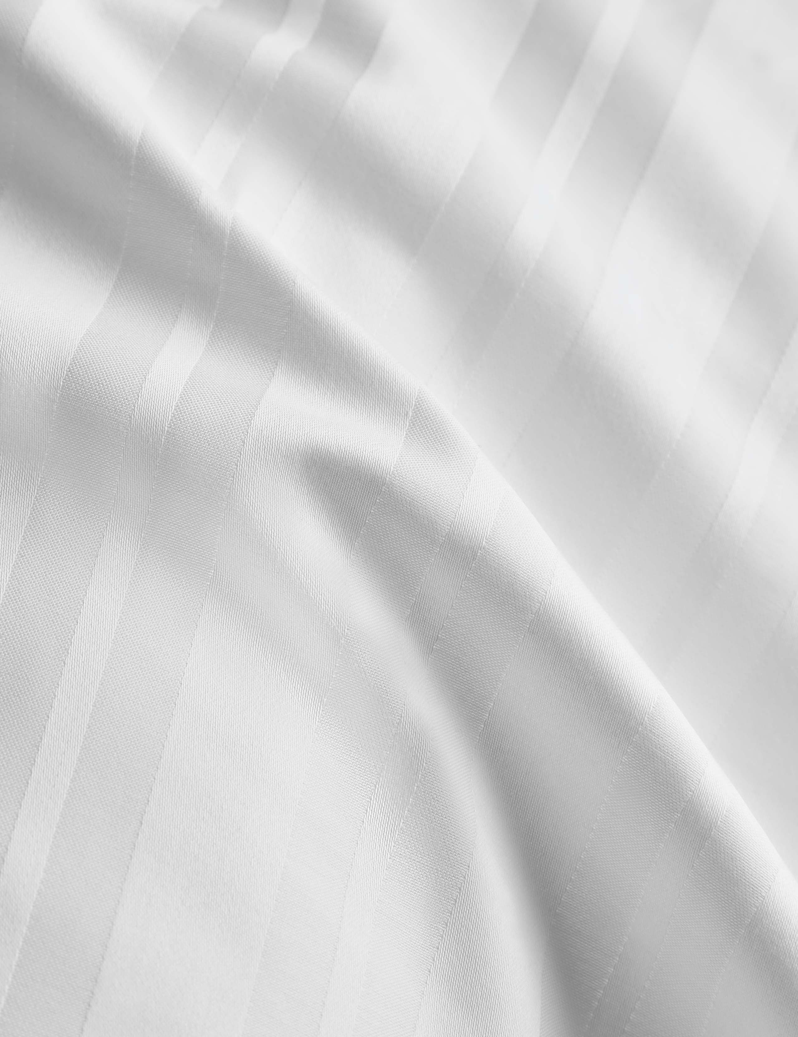 2 Pack Pure Cotton Stripe Jacquard Pillowcases 3 of 3