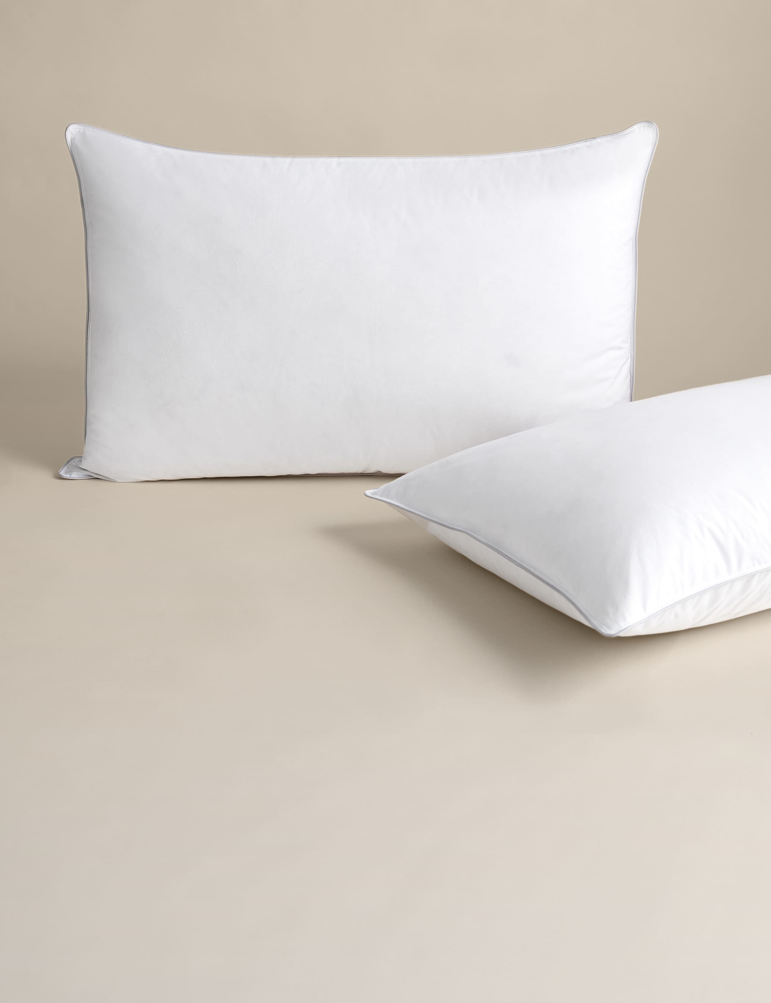 2 Pack Down Rich Medium Pillows 2 of 3