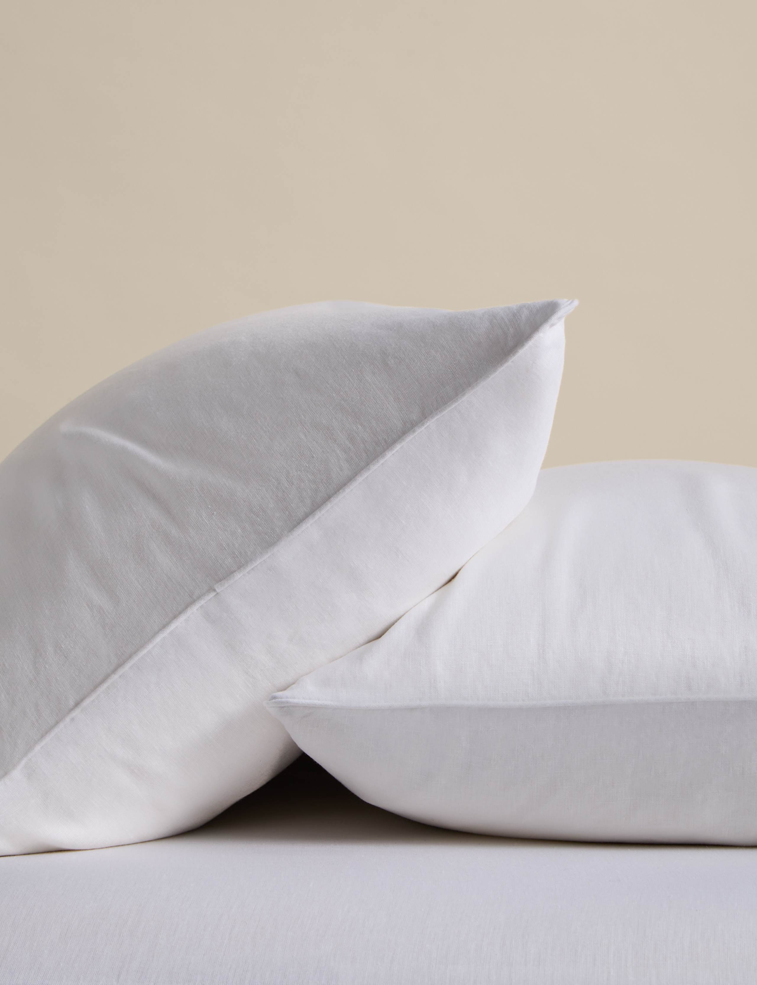 2 Pack Pure Linen 190gsm Pillowcases 1 of 3