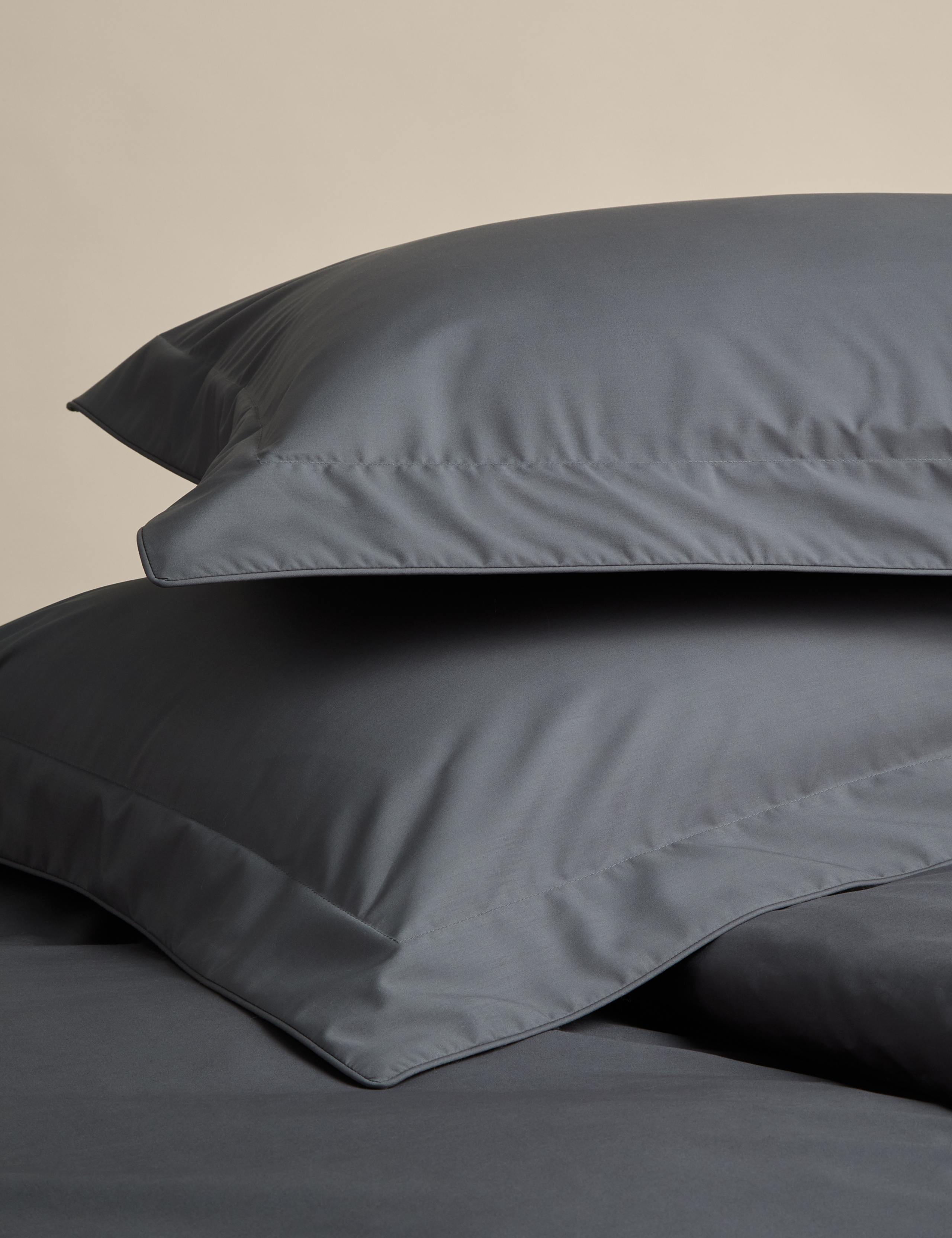 2 Pack Egyptian Cotton Oxford Pillowcases 1 of 3