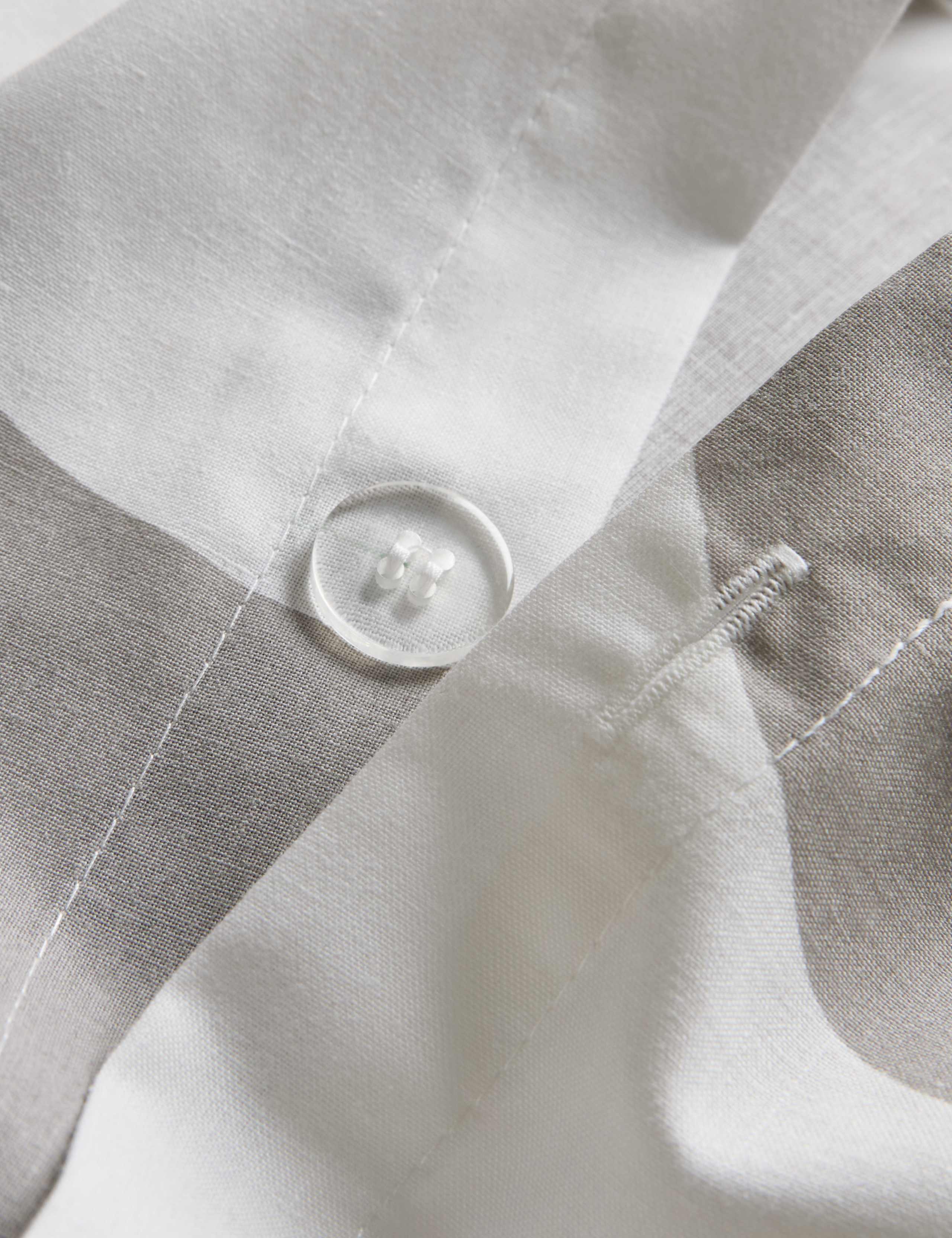 Cotton Blend Sliced Spot Geometric Bedding Set 5 of 5