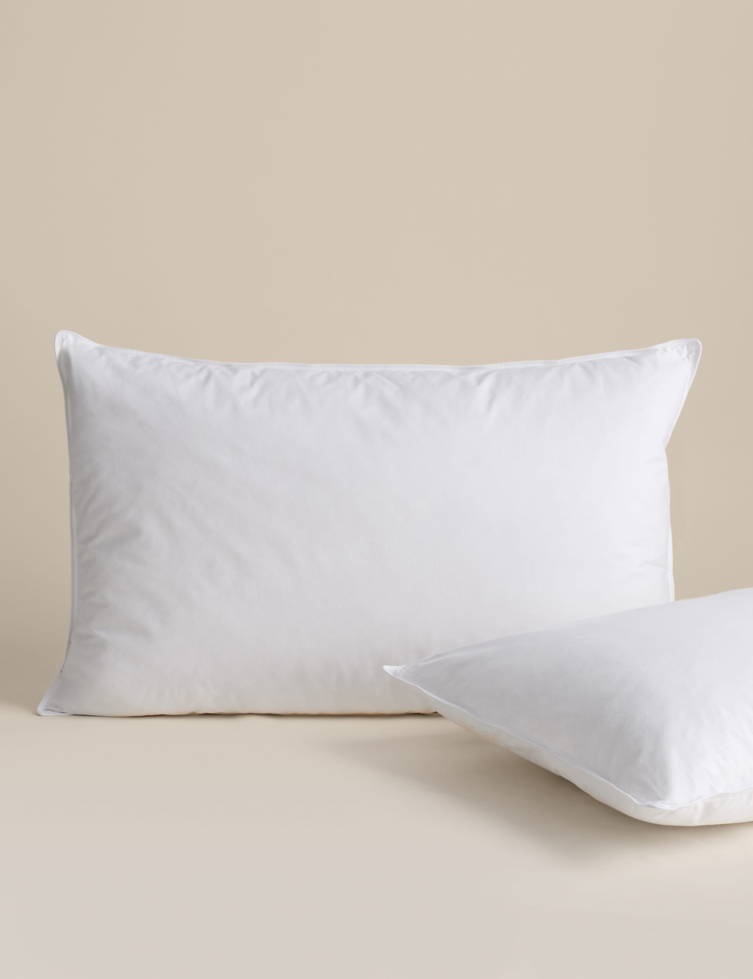 2 Pack Duck Feather & Down Medium Pillows 2 of 3