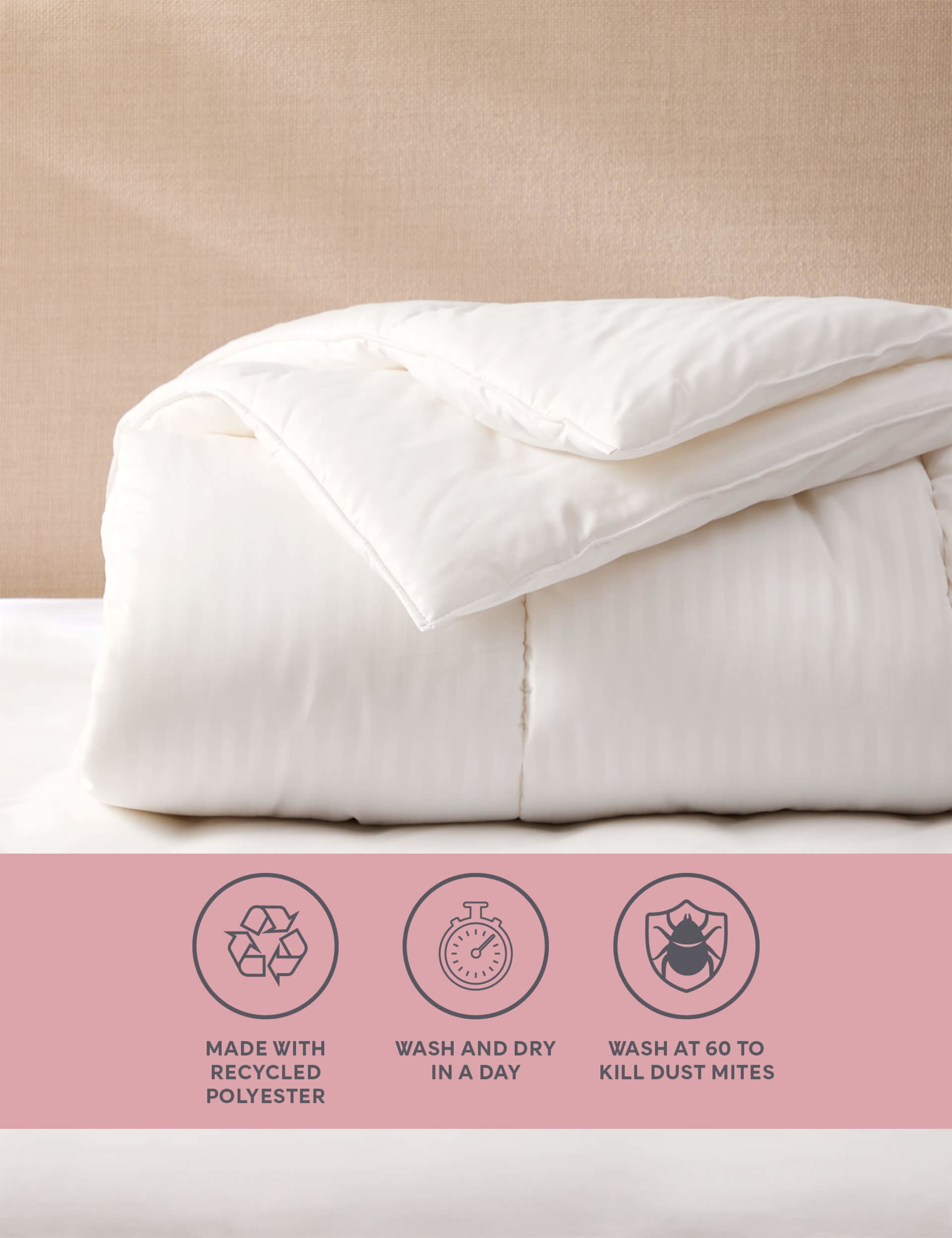 Supremely Washable 10.5 Tog Duvet 1 of 2