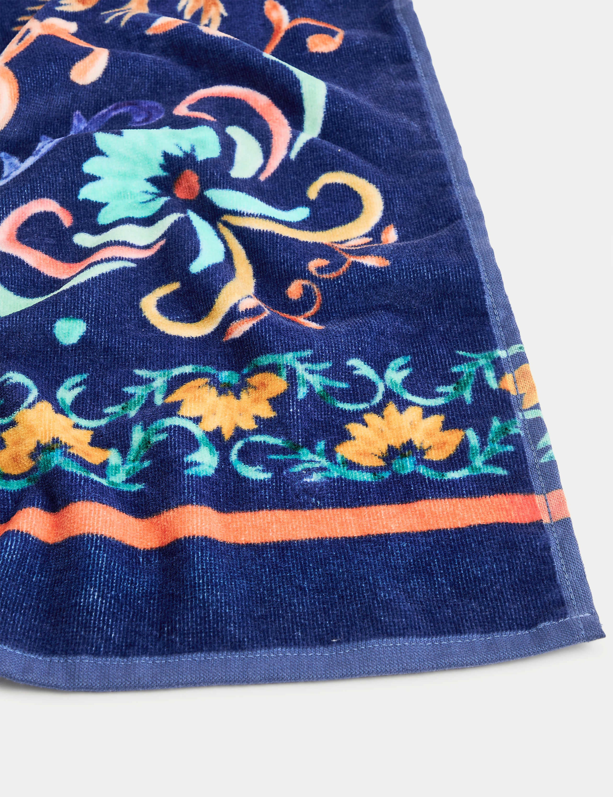 Pure Cotton Monkey Print Beach Towel 3 of 3
