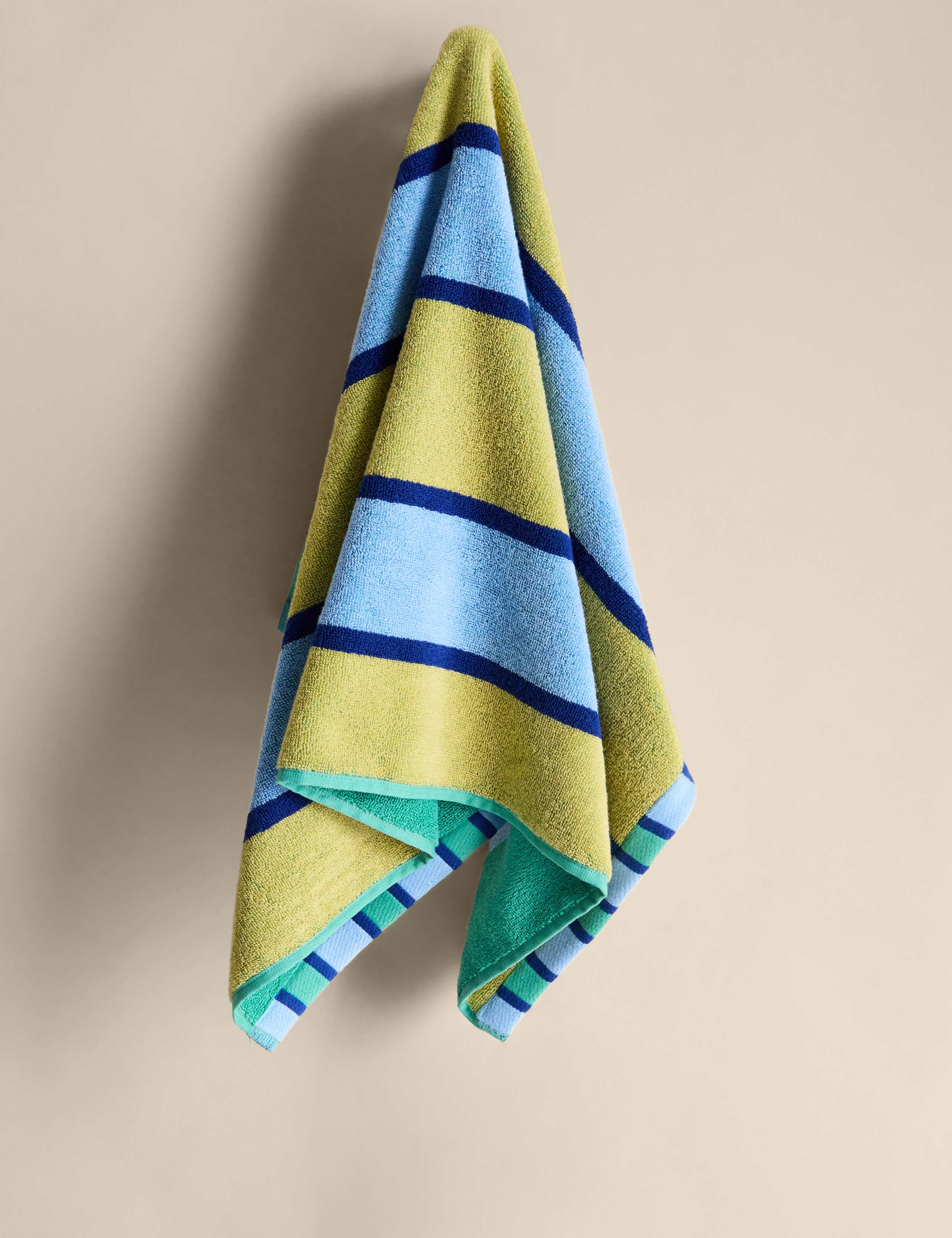 Pure Cotton Reversible Striped Towel 6 of 8