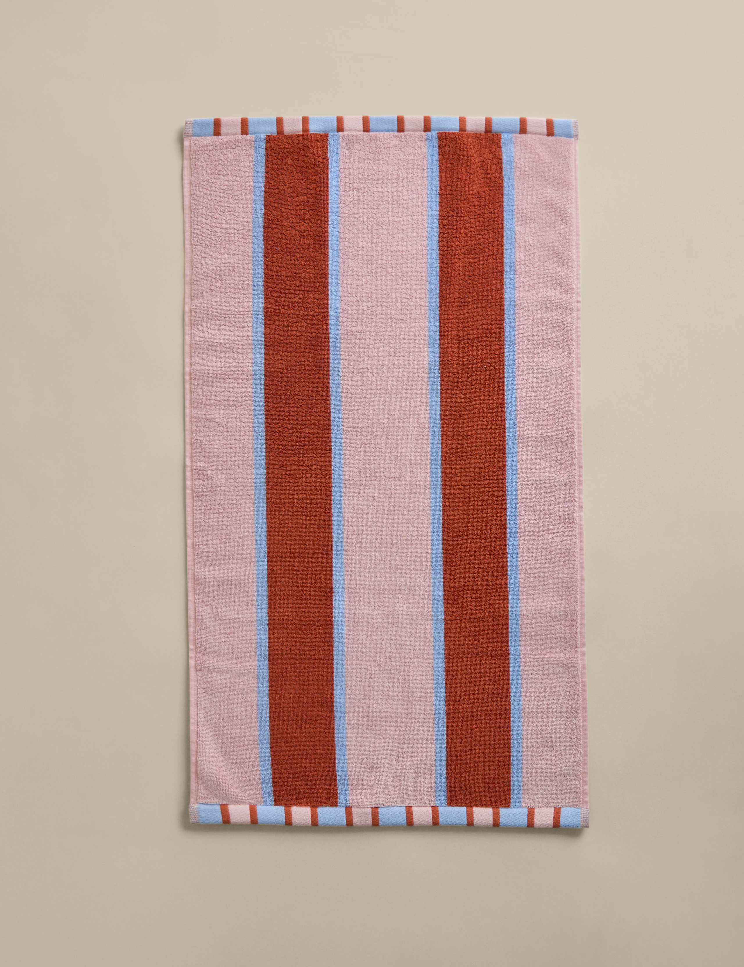 Pure Cotton Reversible Striped Towel 5 of 7