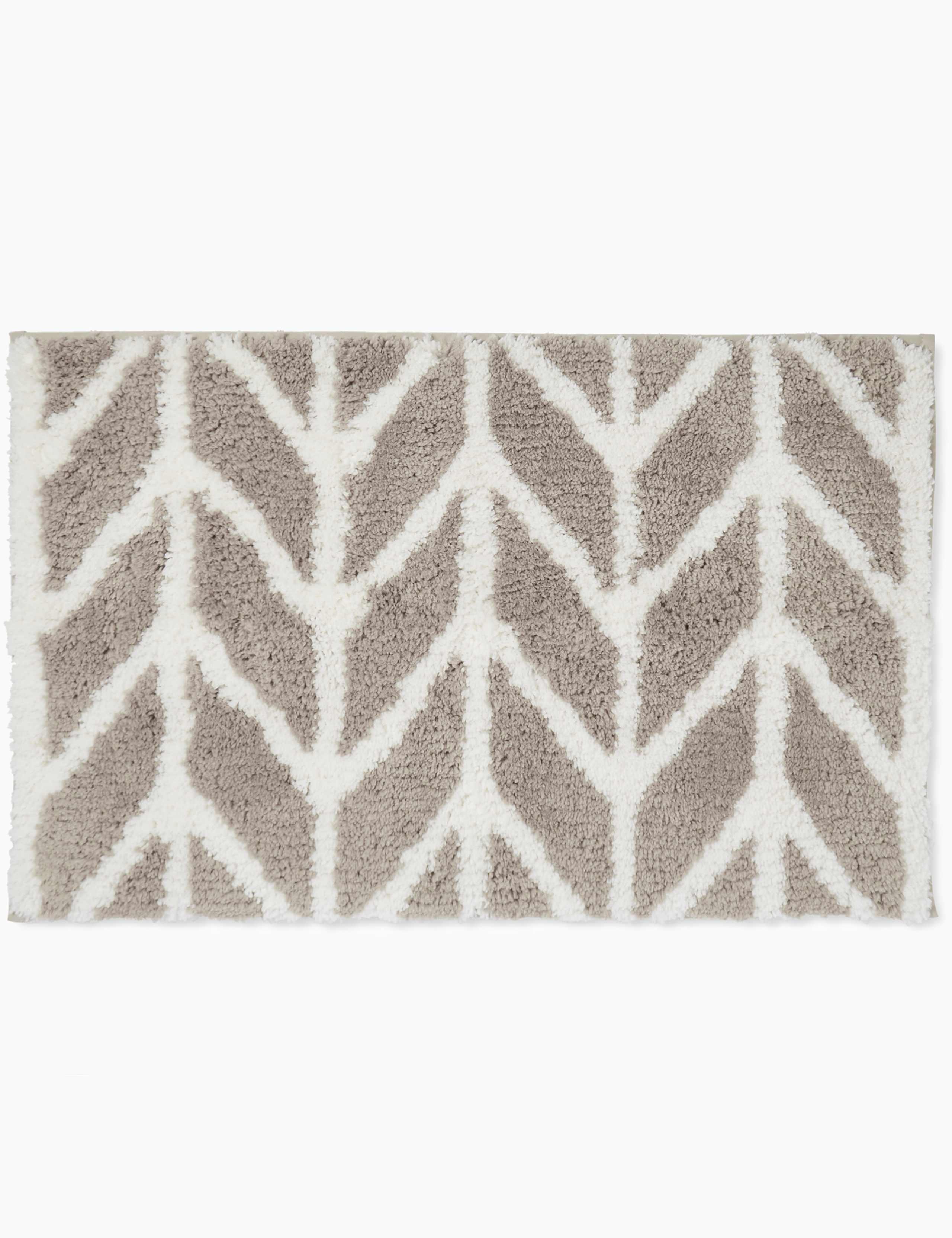 Quick Dry Super Soft Modern Geometric Bath mat 2 of 2