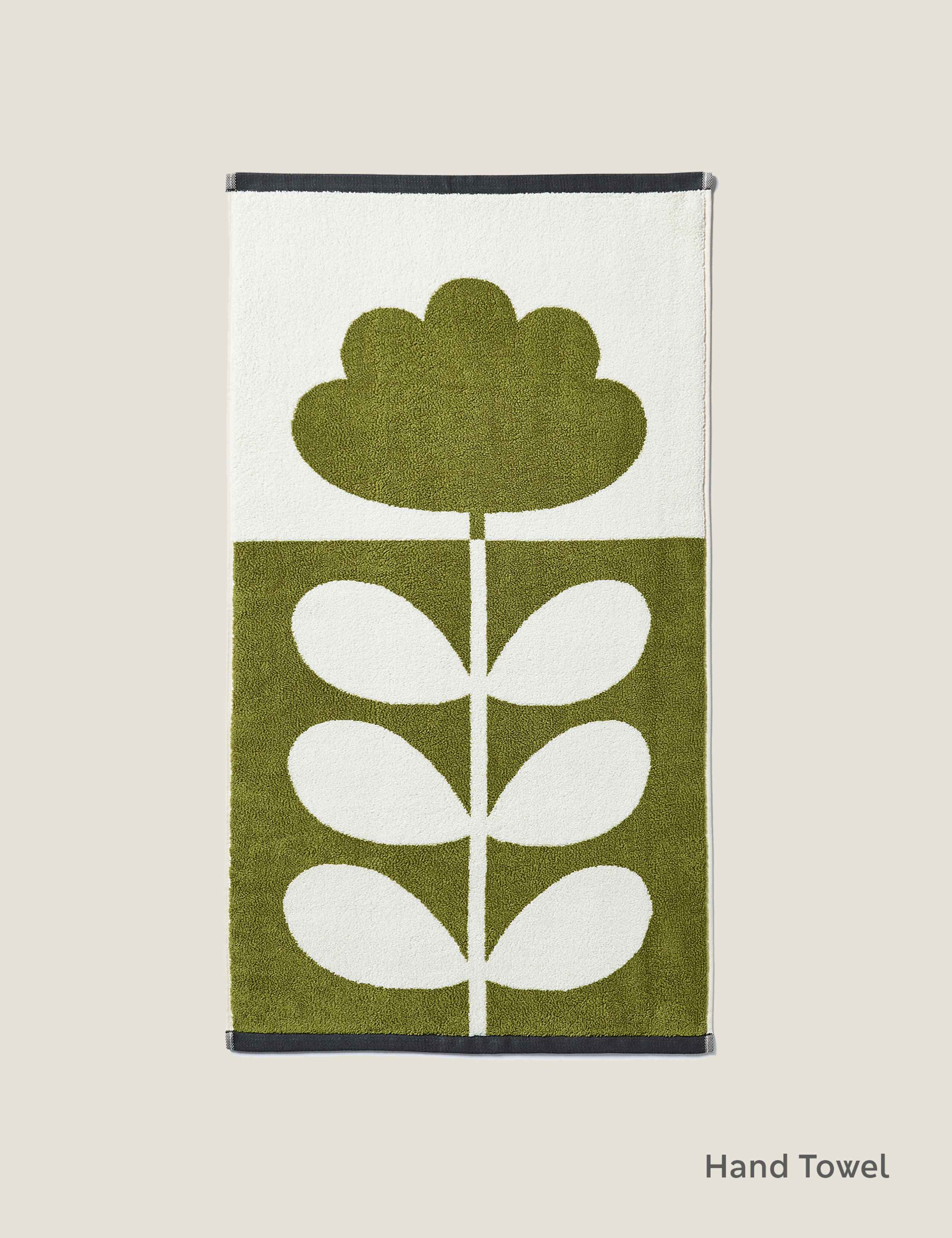 Pure Cotton Cut Stem Bath Towel 3 of 6