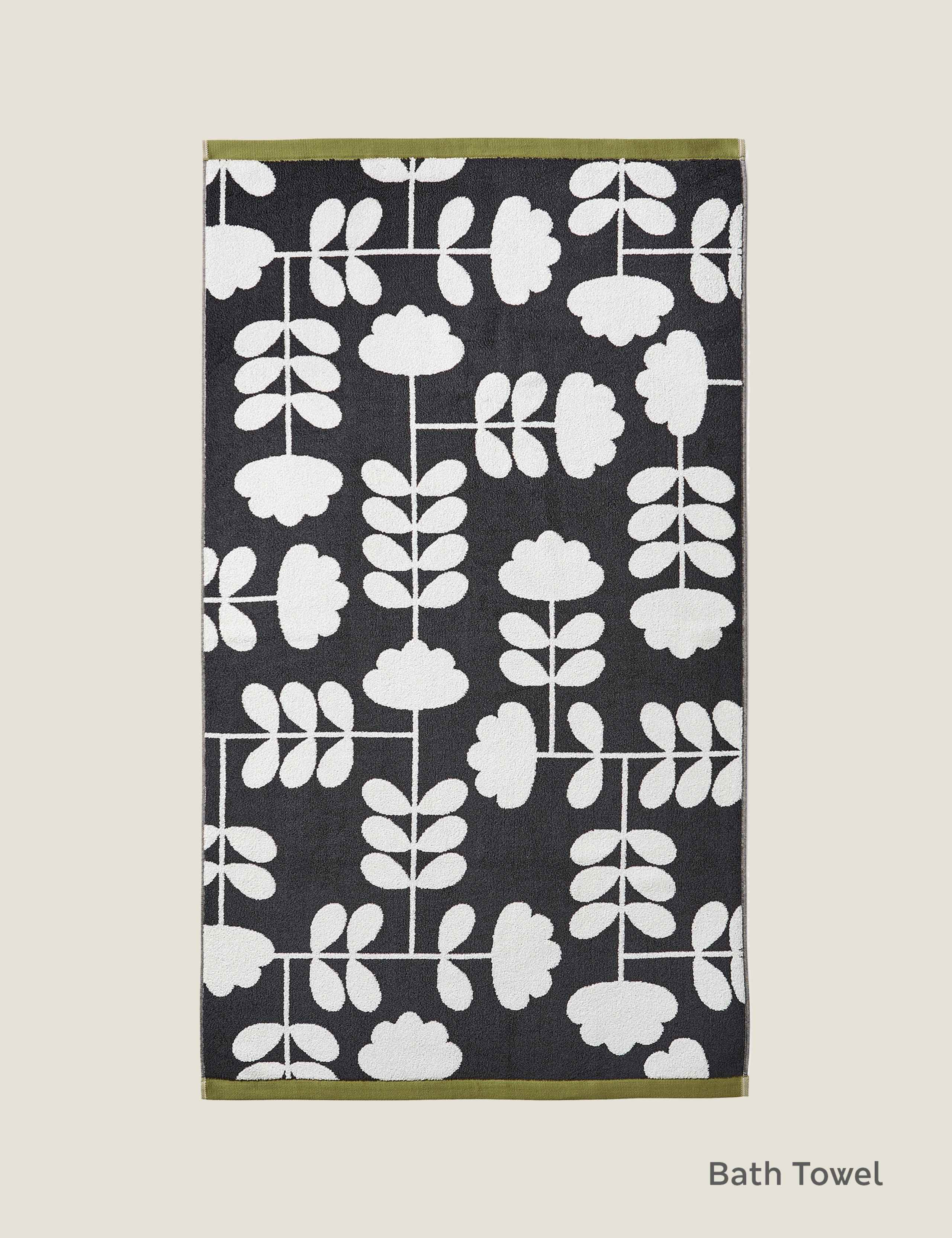 Pure Cotton Cut Stem Bath Towel 4 of 6