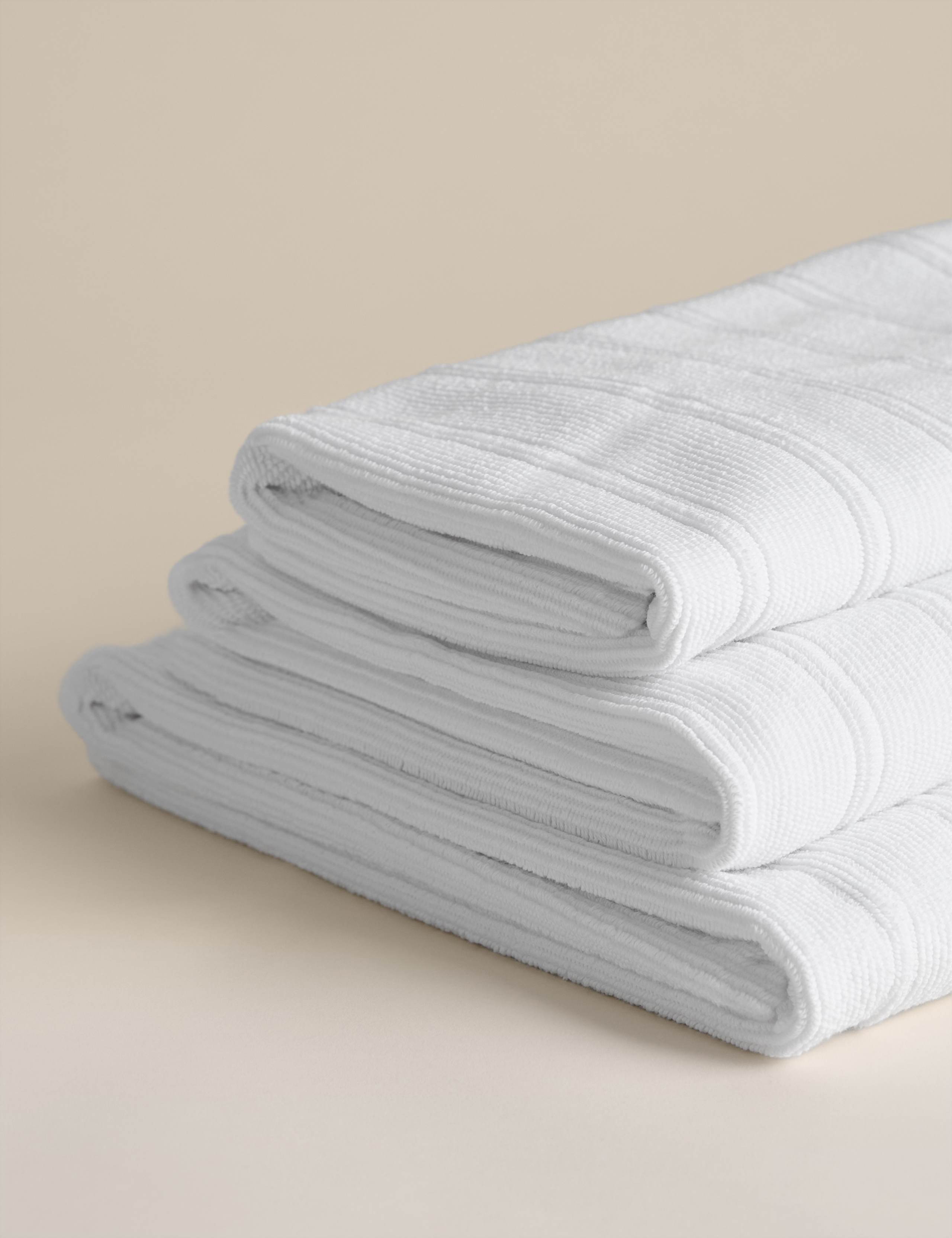 Luxury Egyptian Cotton Striped Towel 2 of 4