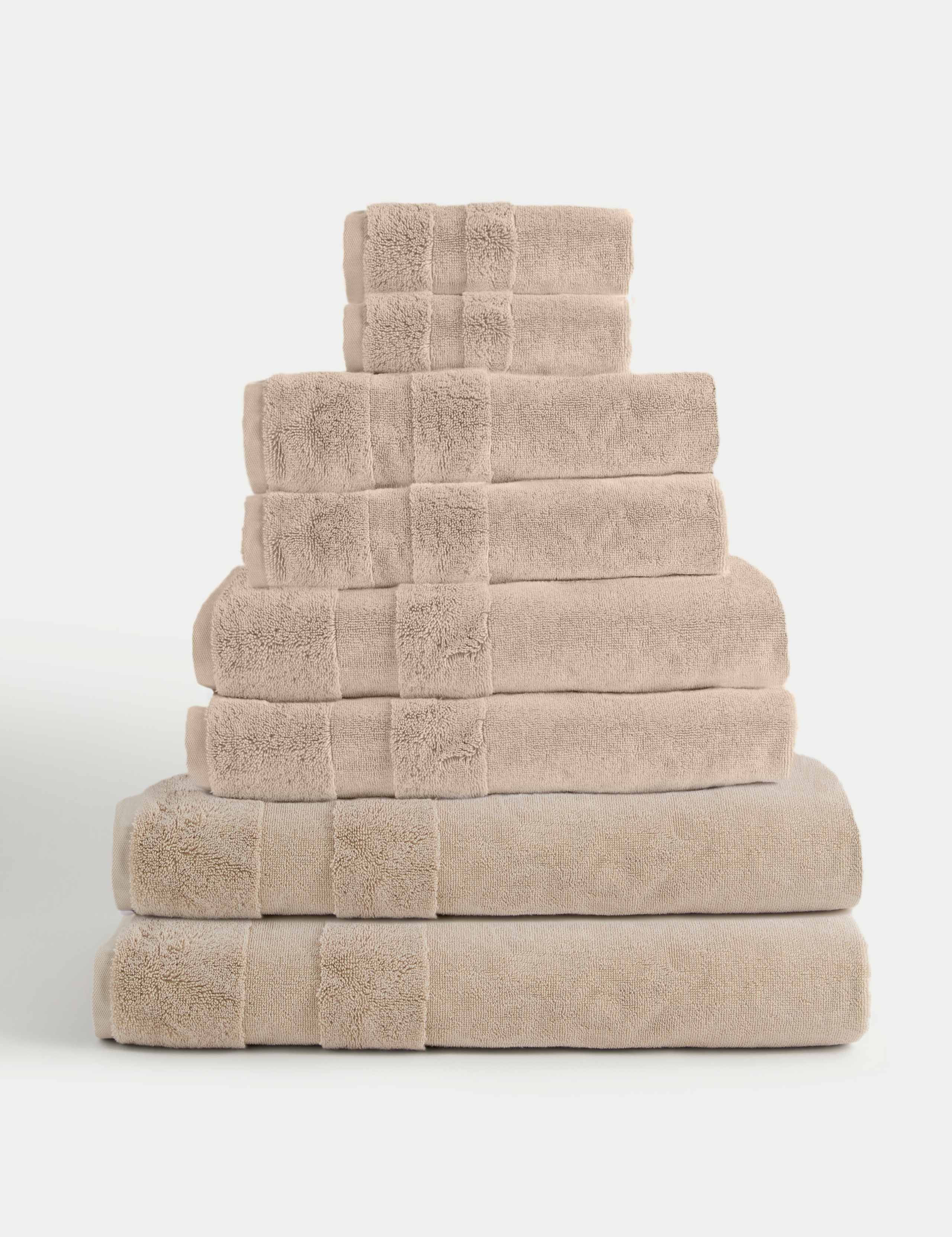 Set of 2 Ultimate Luxury Turkish Cotton Towels 1 of 4