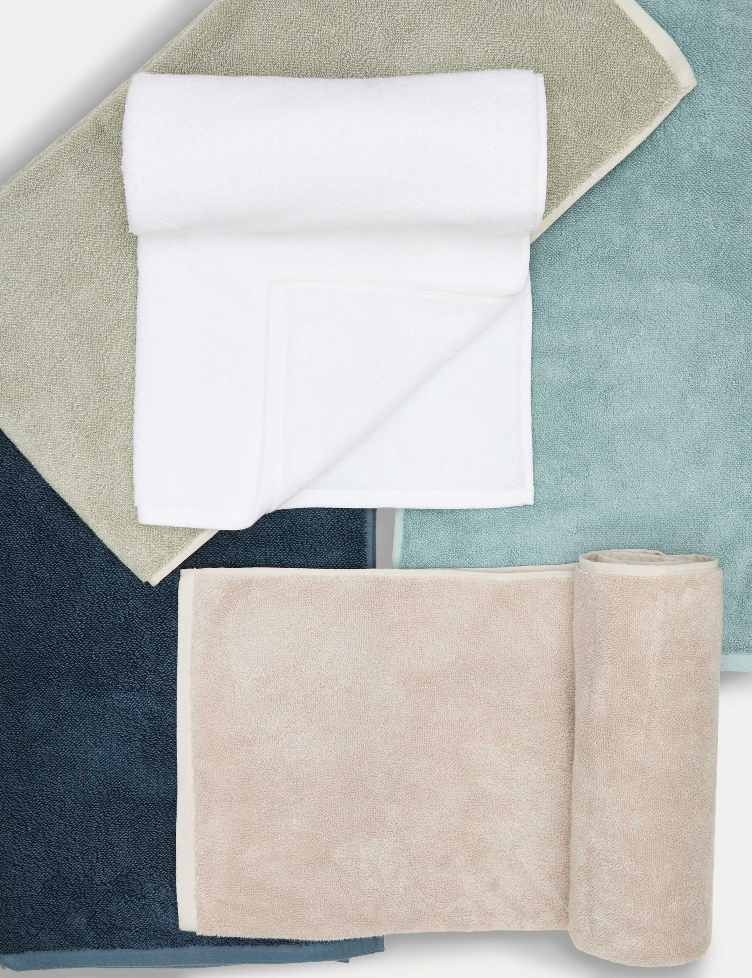 Pure Cotton Marl Towel 5 of 5