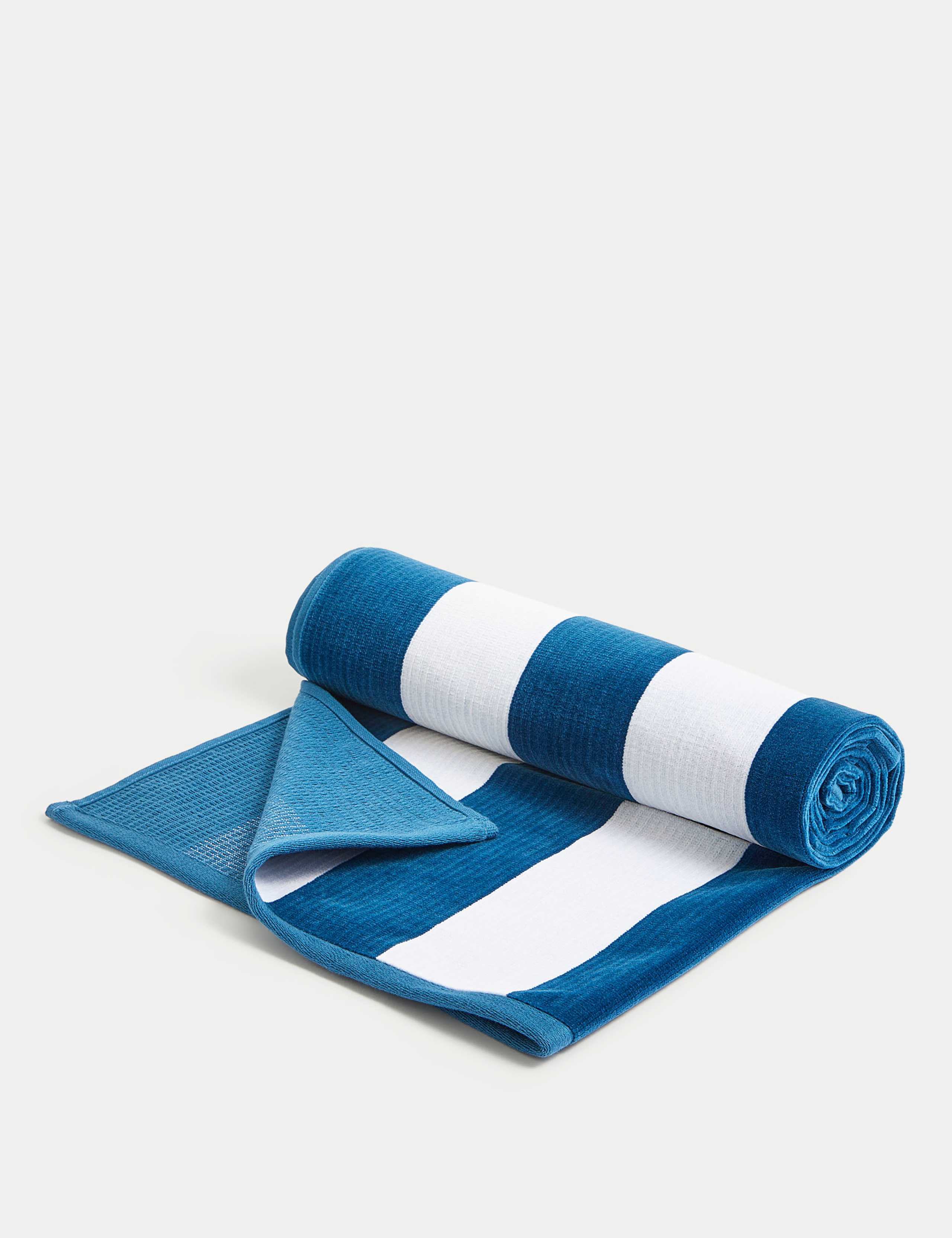 Pure Cotton Striped Sand Resistant Beach Towel 2 of 5