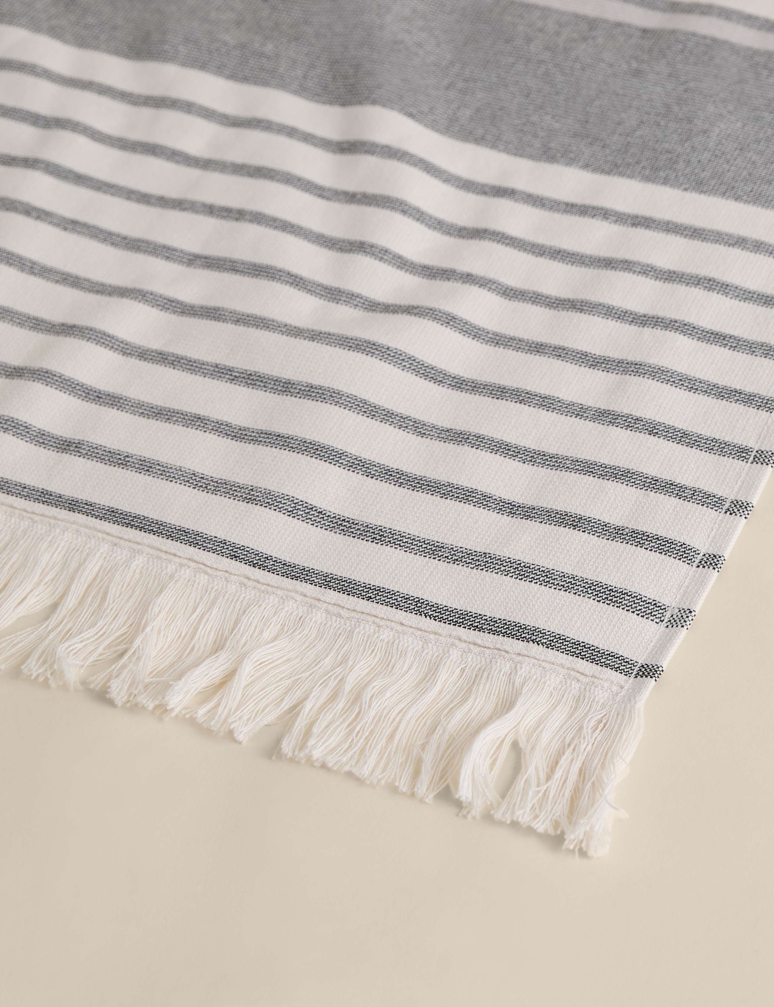Pure Cotton Striped Beach Towel 3 of 3