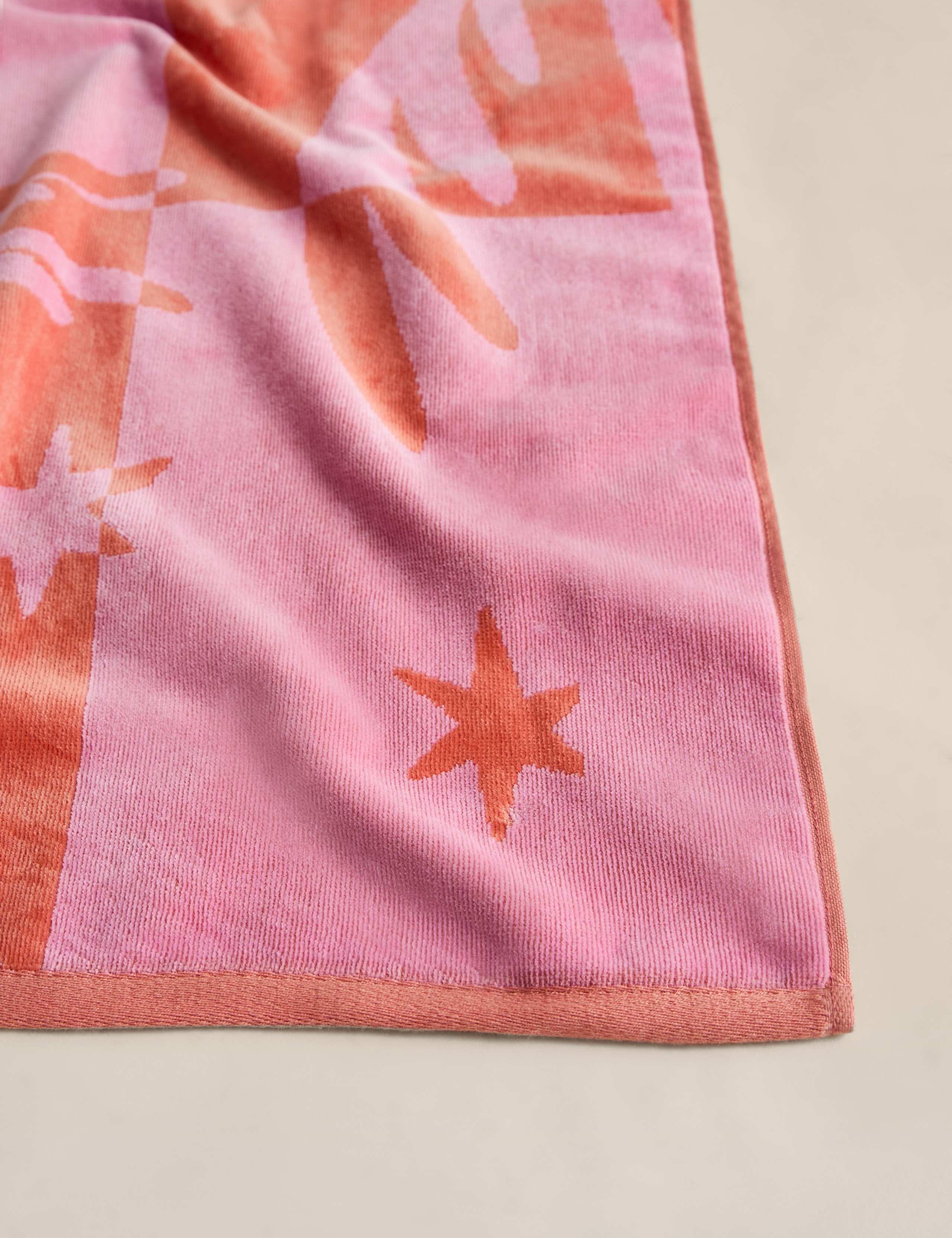 Pure Cotton Palm Tree Beach Towel 3 of 3