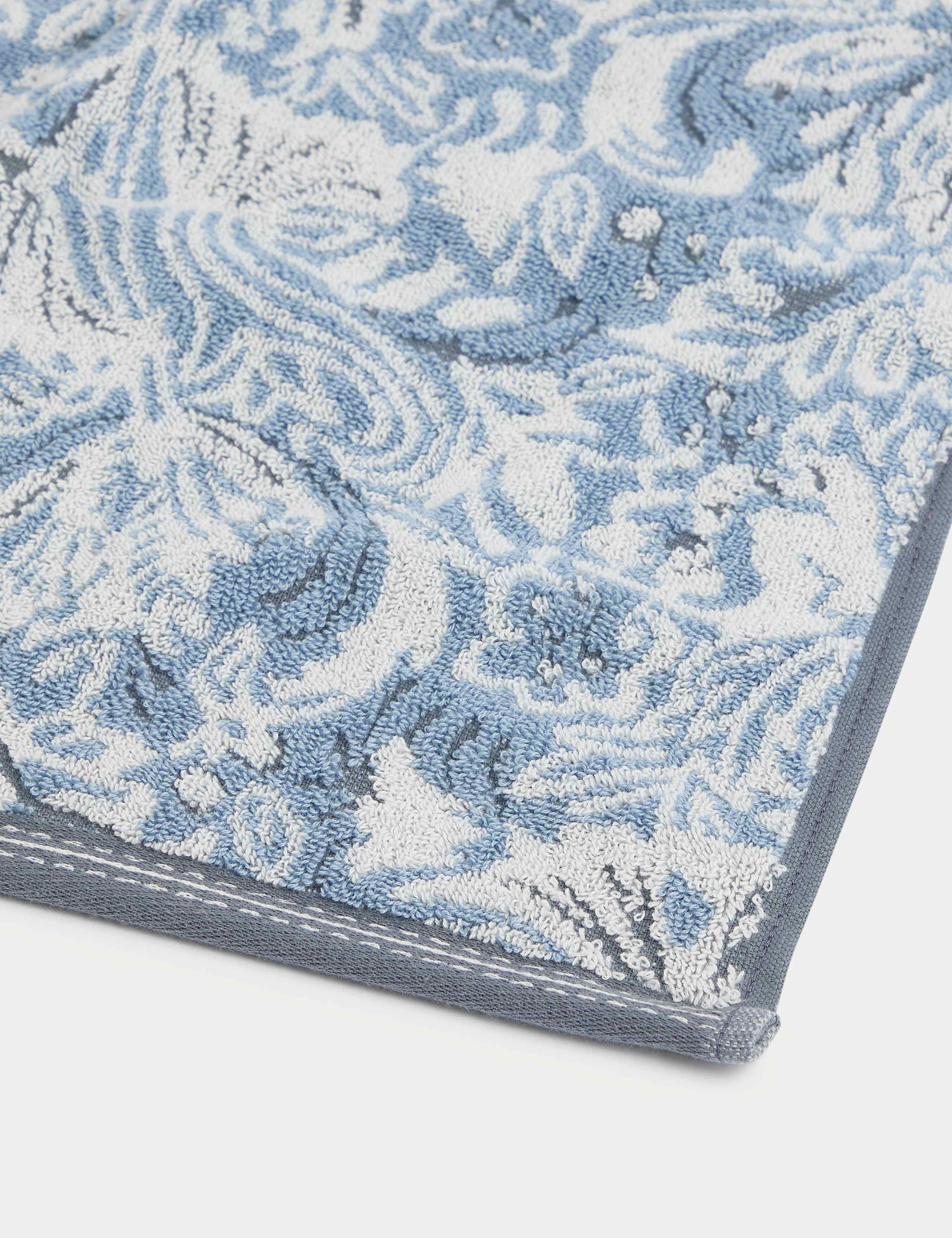 Pure Cotton Floral Towel 2 of 5