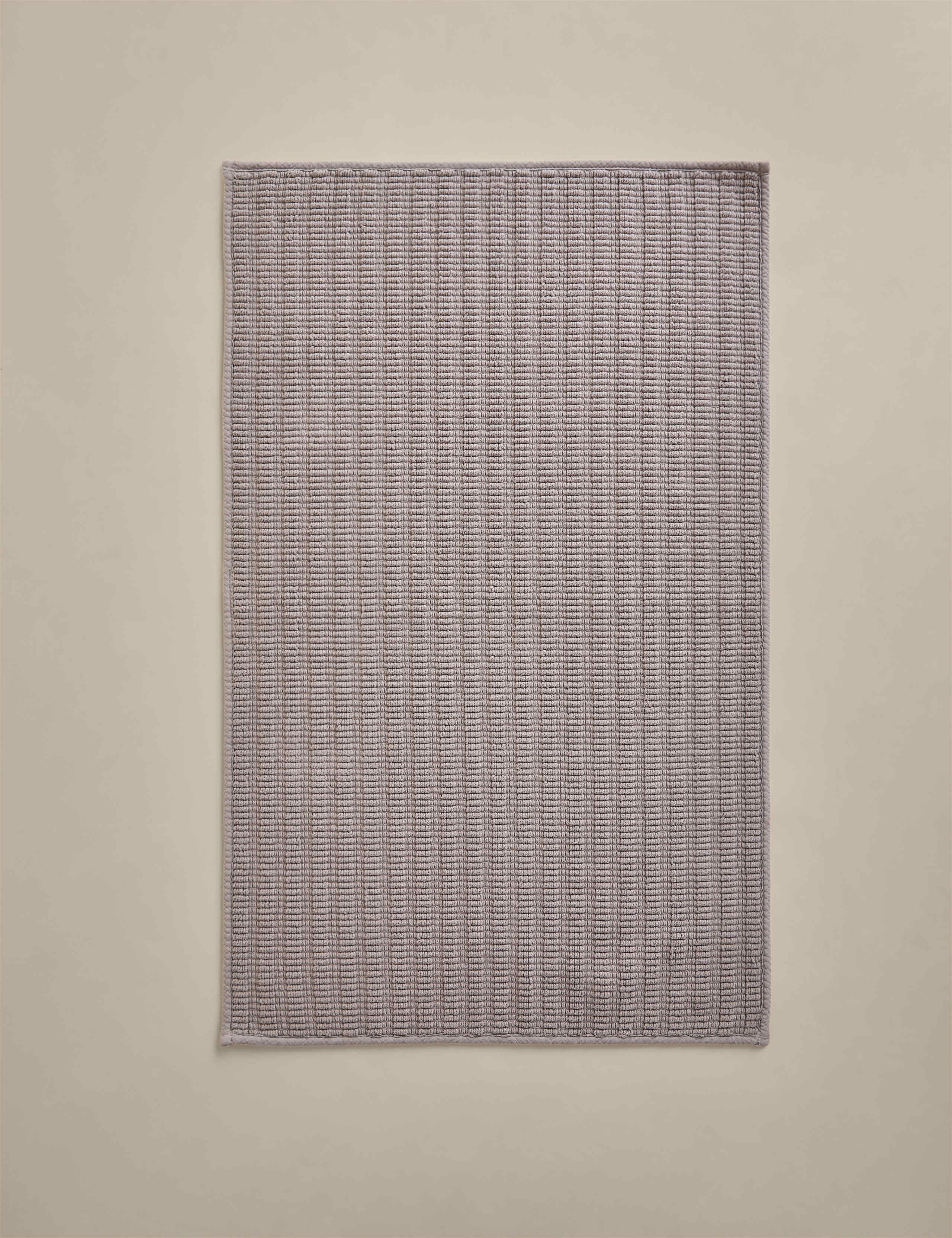 Pure Cotton Ribbed Woven Bath Mat 2 of 3