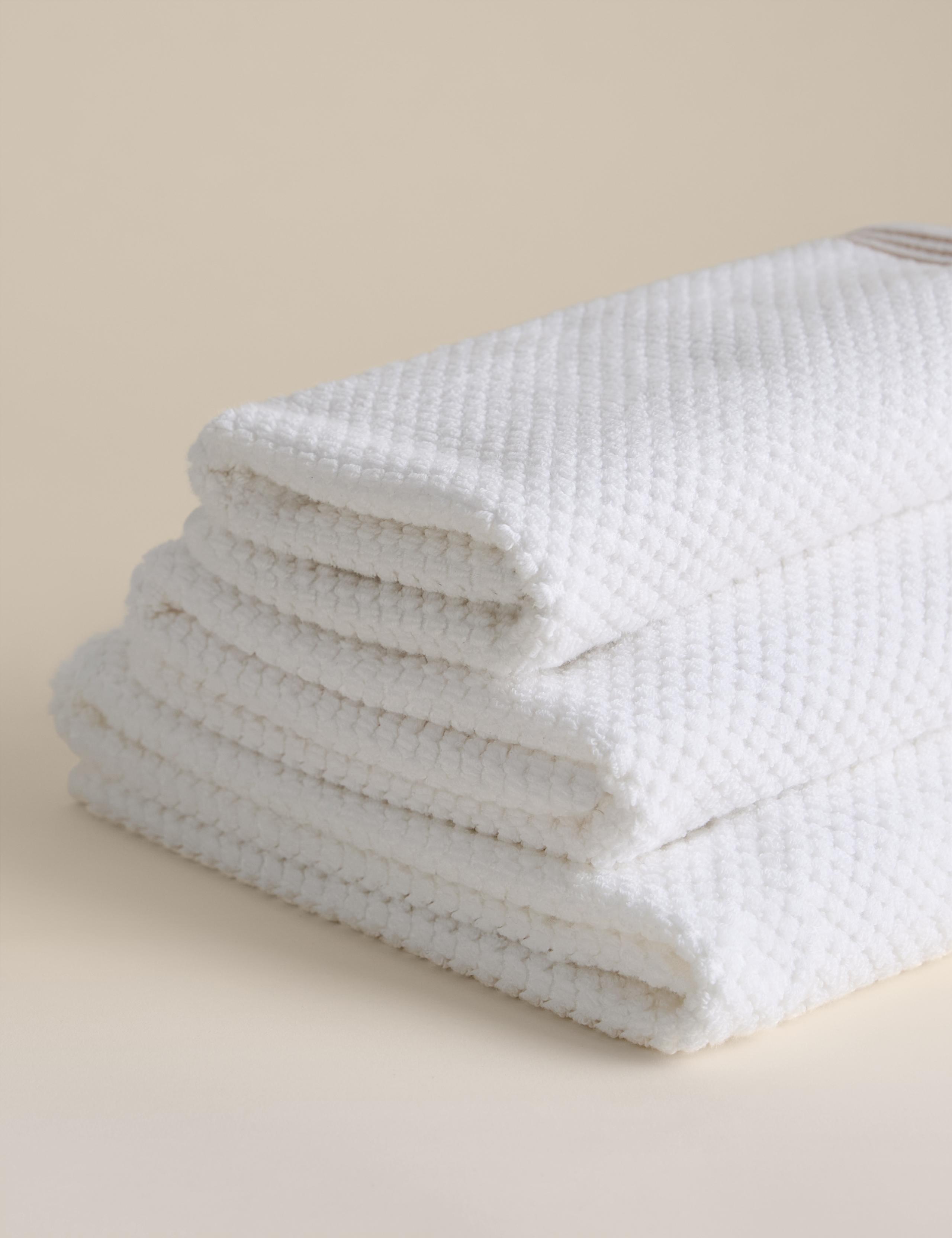 Super Soft Pure Cotton Rice Weave Towel 2 of 4