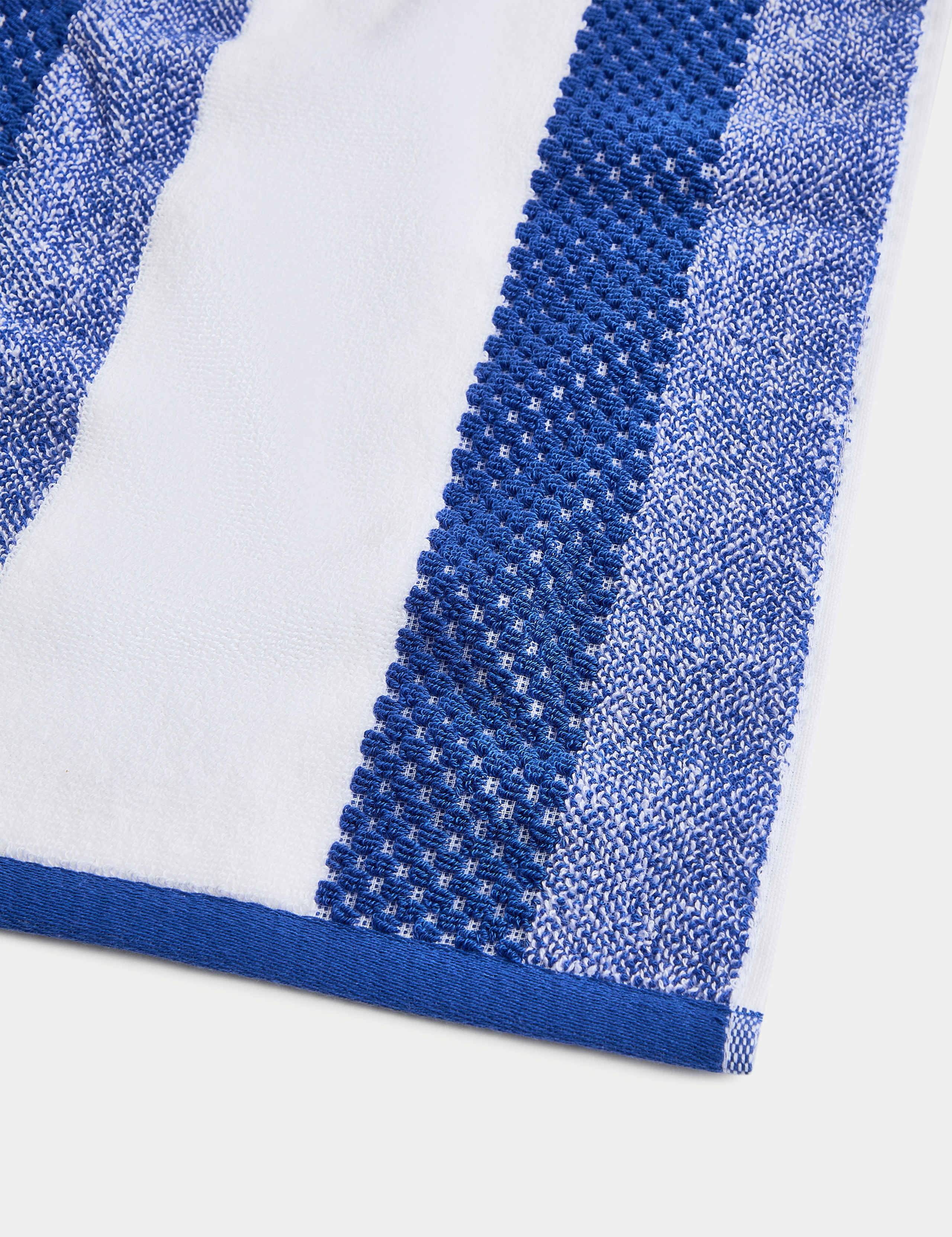 Pure Cotton Striped Textured Towel 2 of 5