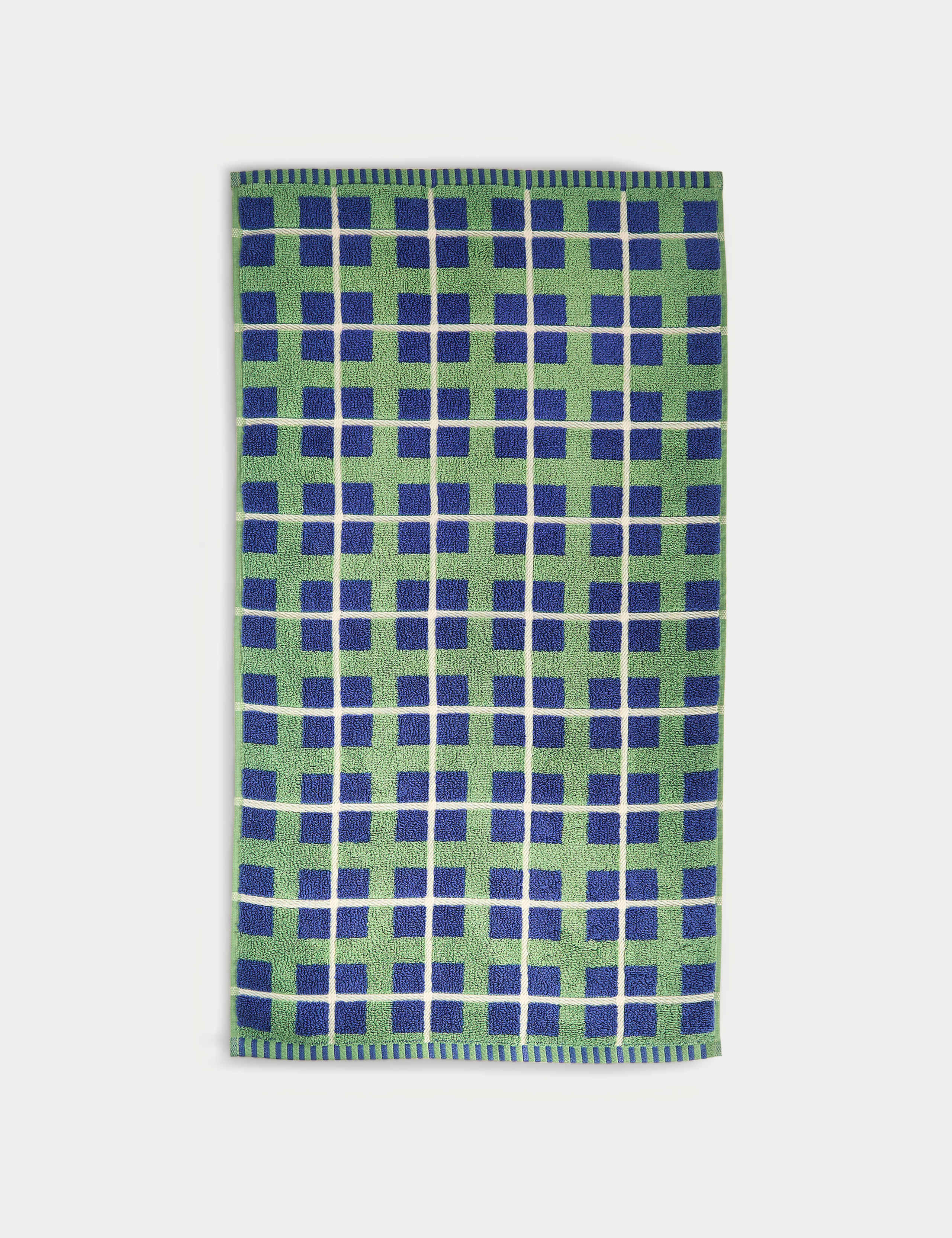 Pure Cotton Checked Towel 5 of 5