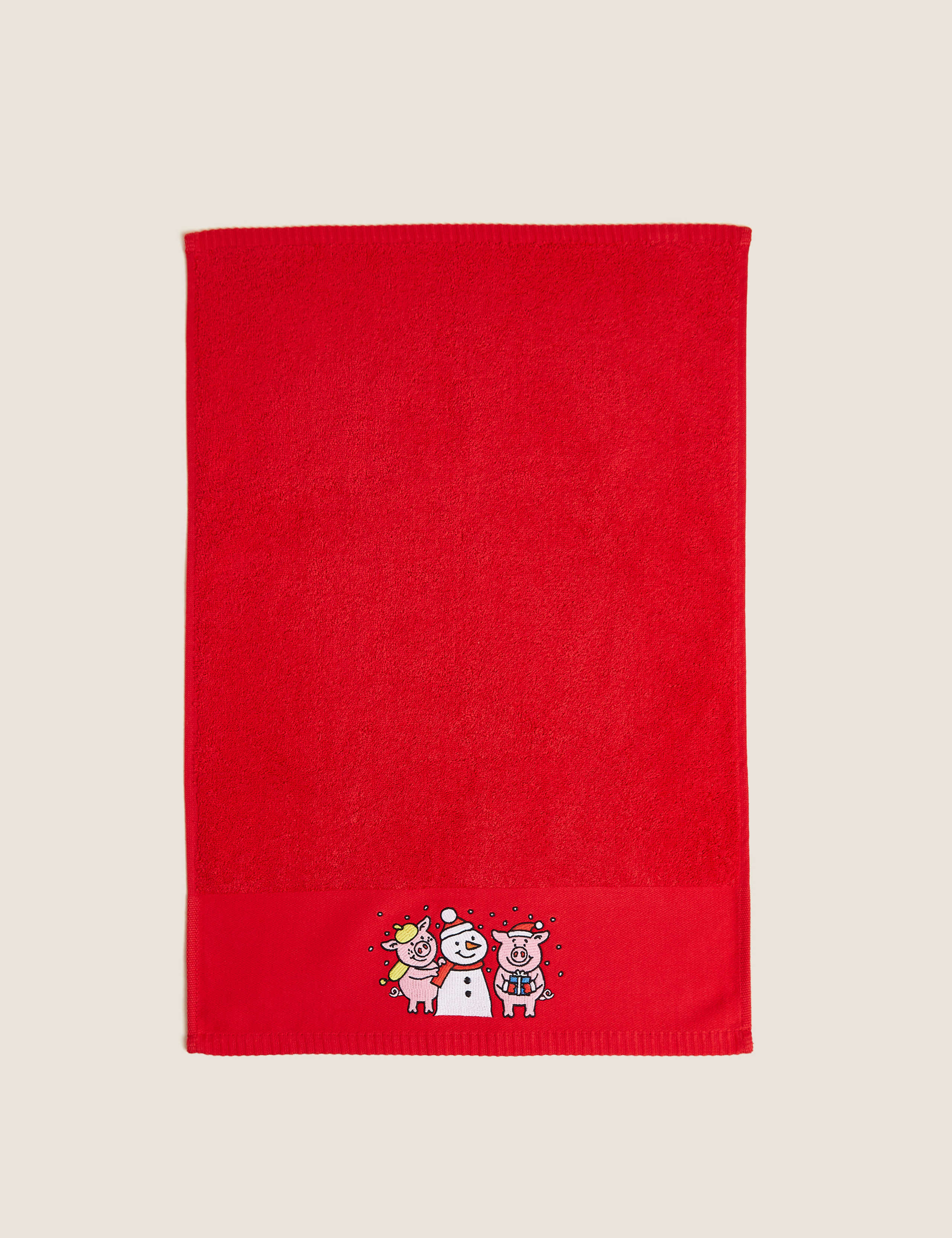 Set of 2 Pure Cotton Percy Pig™ Towels 7 of 8