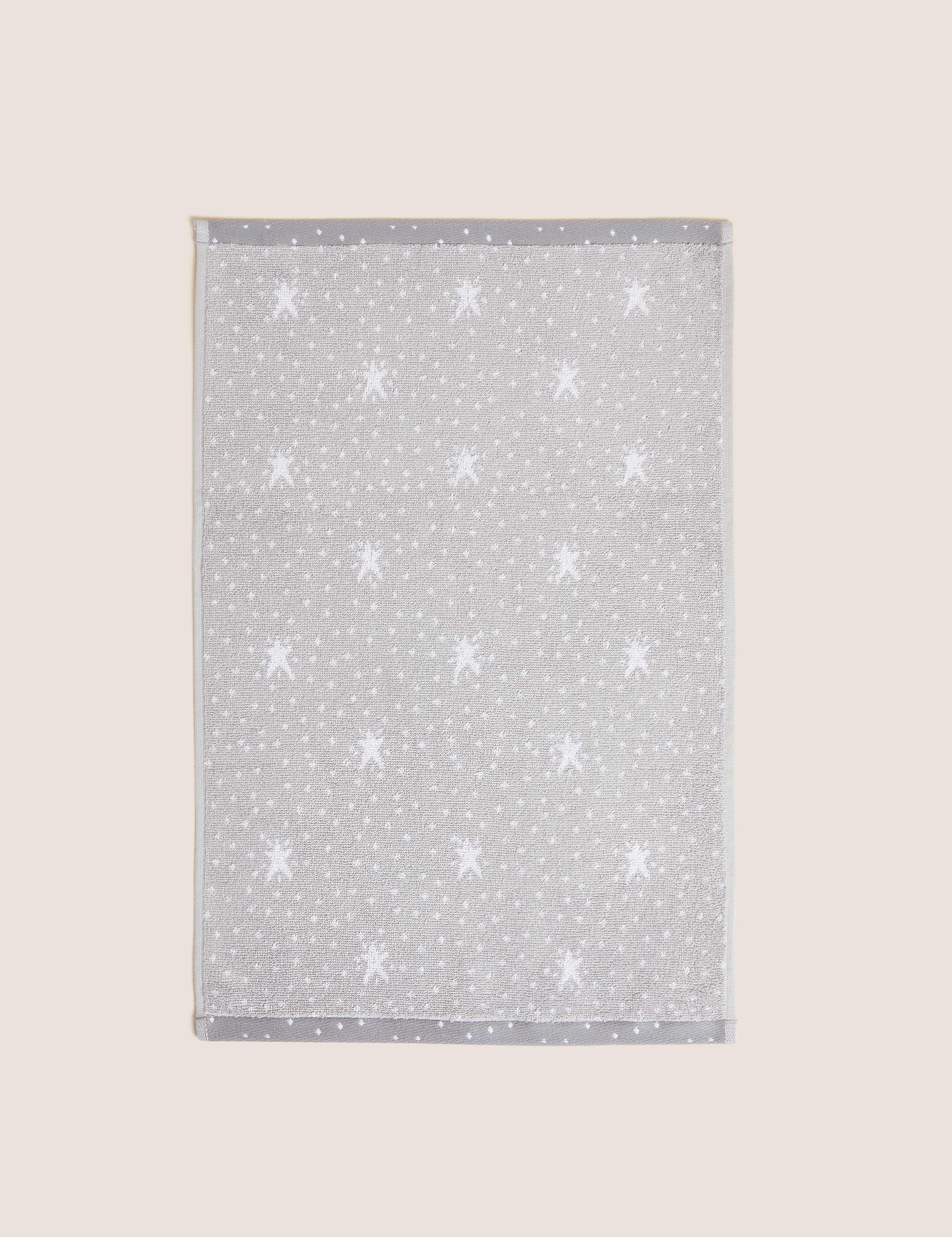 Set of 2 Pure Cotton Penguin Guest Towels 7 of 7