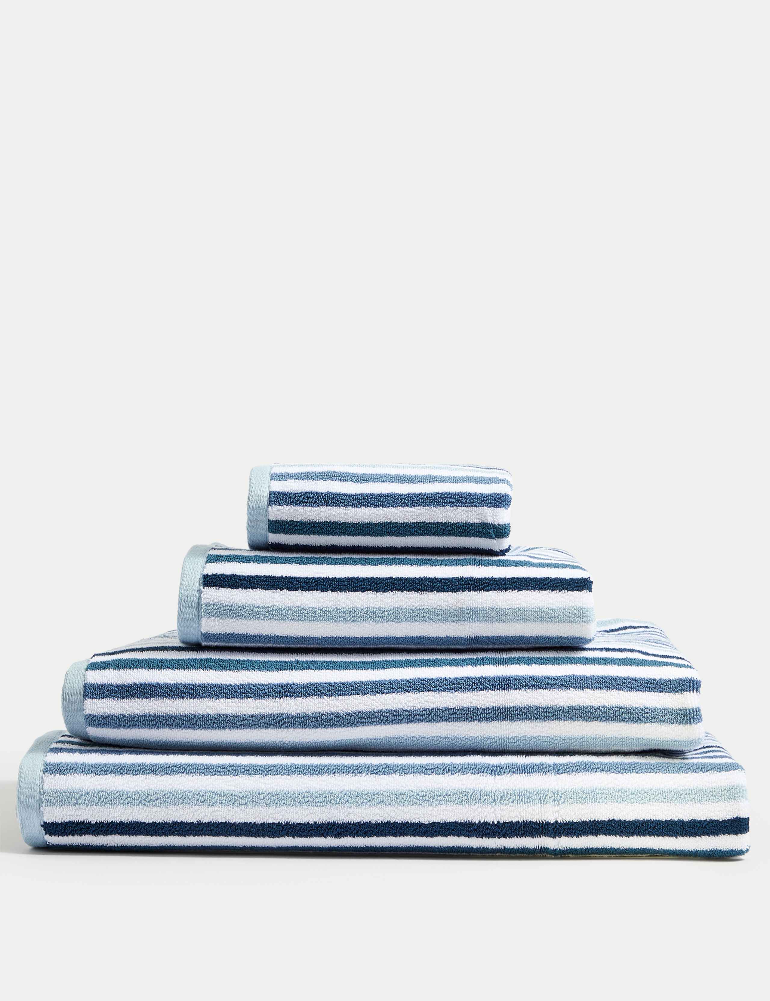 Pure Cotton Striped Towel 3 of 5