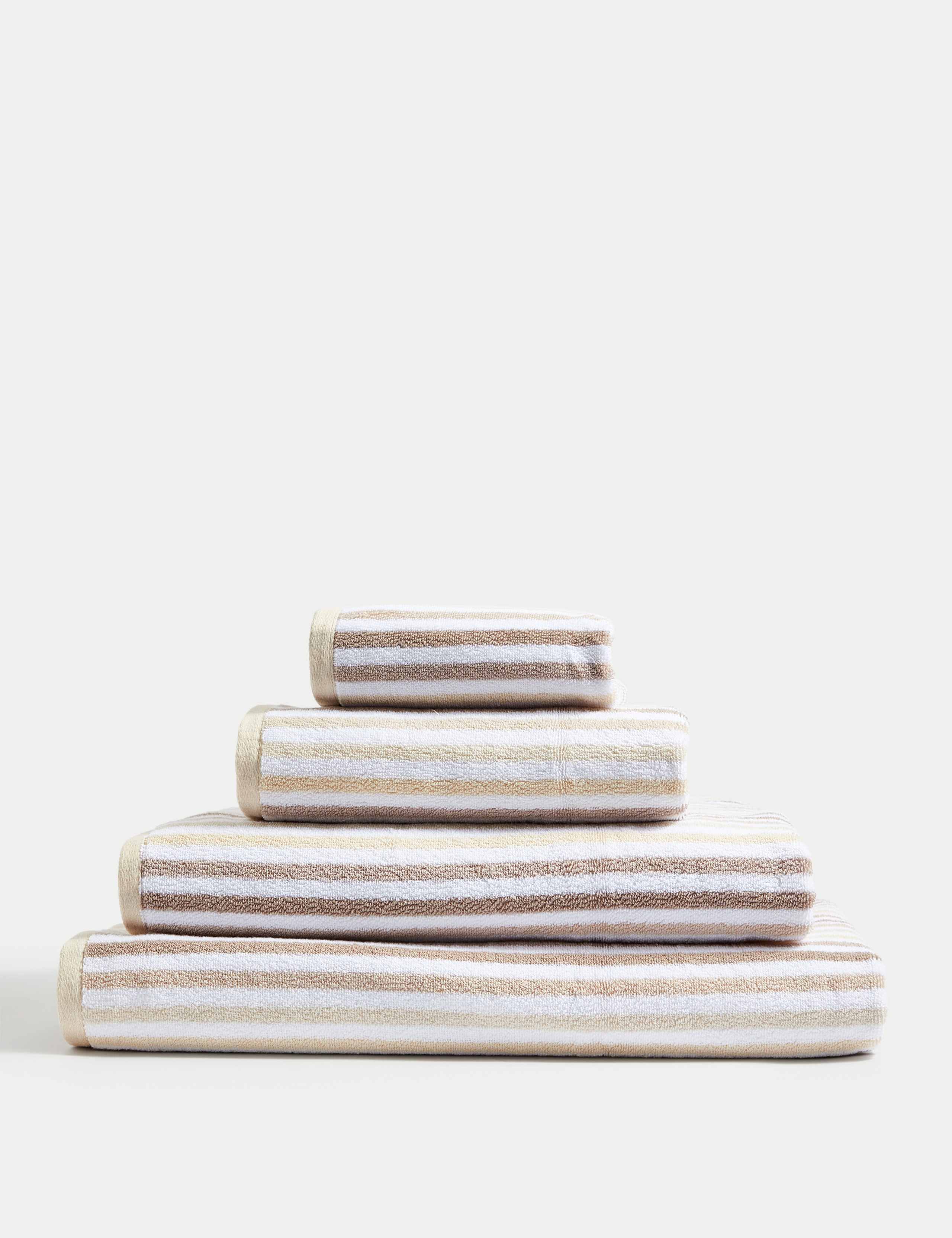 Pure Cotton Striped Towel 3 of 5